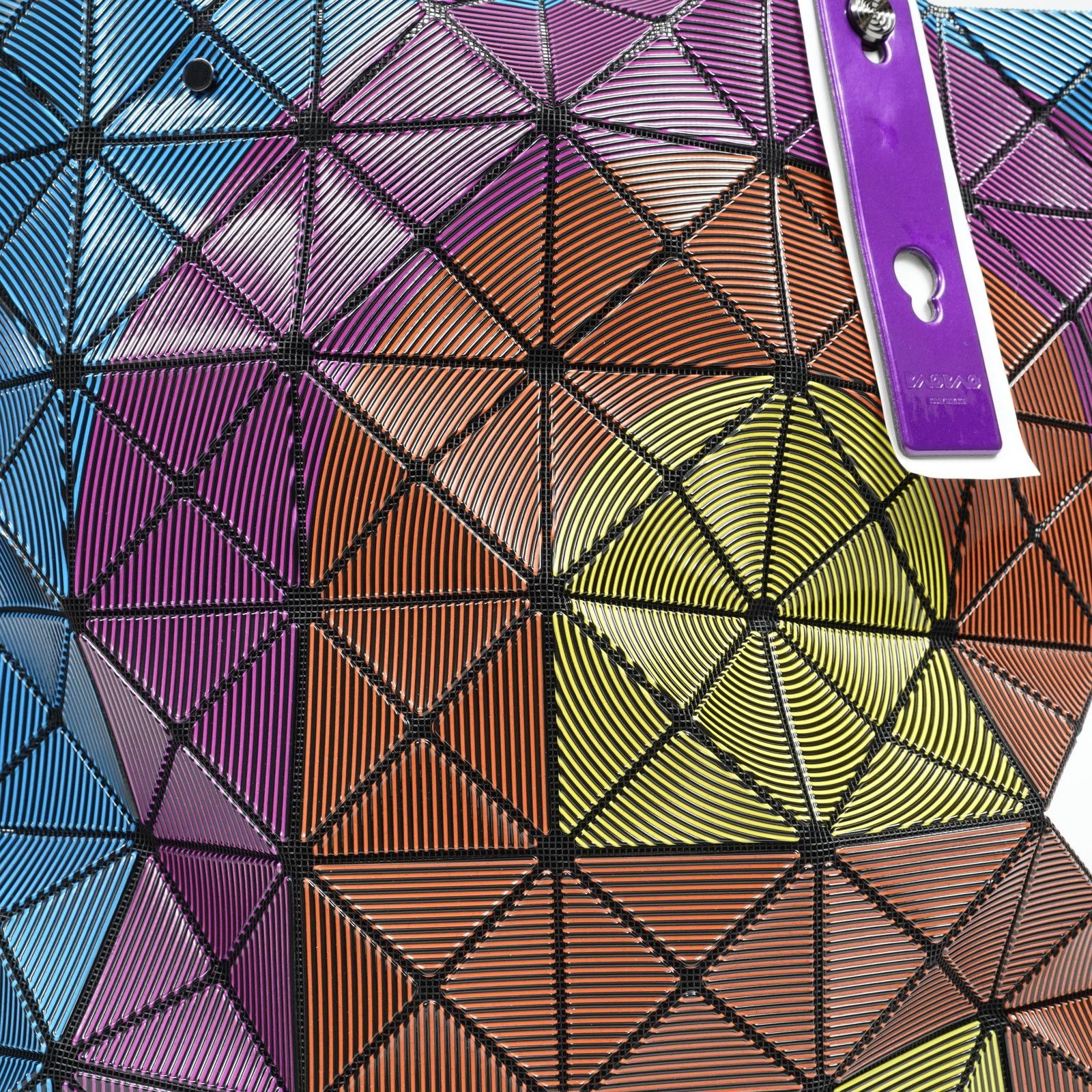 Issey Miyake Bao Bao BAO BAO ISSEY MIYAKE Track “B” Graphic Tote NWOT Size ONE SIZE - 19 Thumbnail