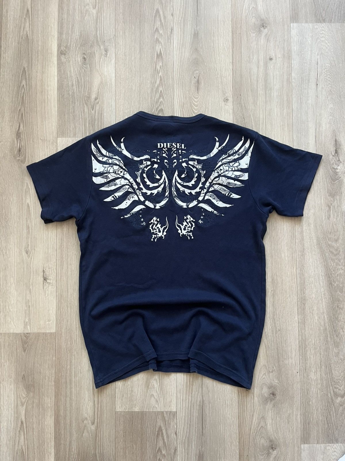 Diesel × Vintage Vintage Y2K Diesel Tee Size US M / EU 48-50 / 2 - 1 Thumbnail
