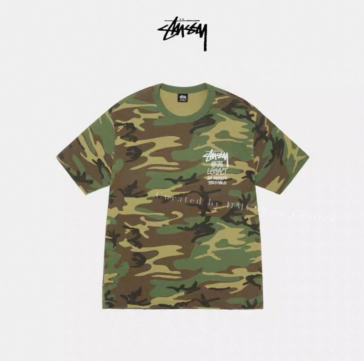 stussy our legacy 迷彩 Stussy Stussy x Our Legacy Camo Short Sleeve Tee - dmc | Grailed