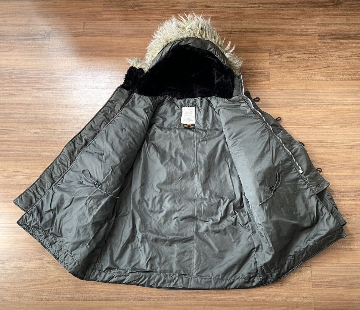 Alpha Industries Vtg Alpha N-3B MIL-J-6279 Cold Weather Parka US Air Force Size US L / EU 52-54 / 3 - 6 Thumbnail