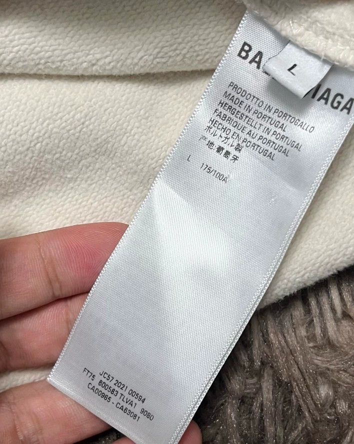 Balenciaga Balenciaga Double hook hoodie Size US L / EU 52-54 / 3 - 4 Thumbnail