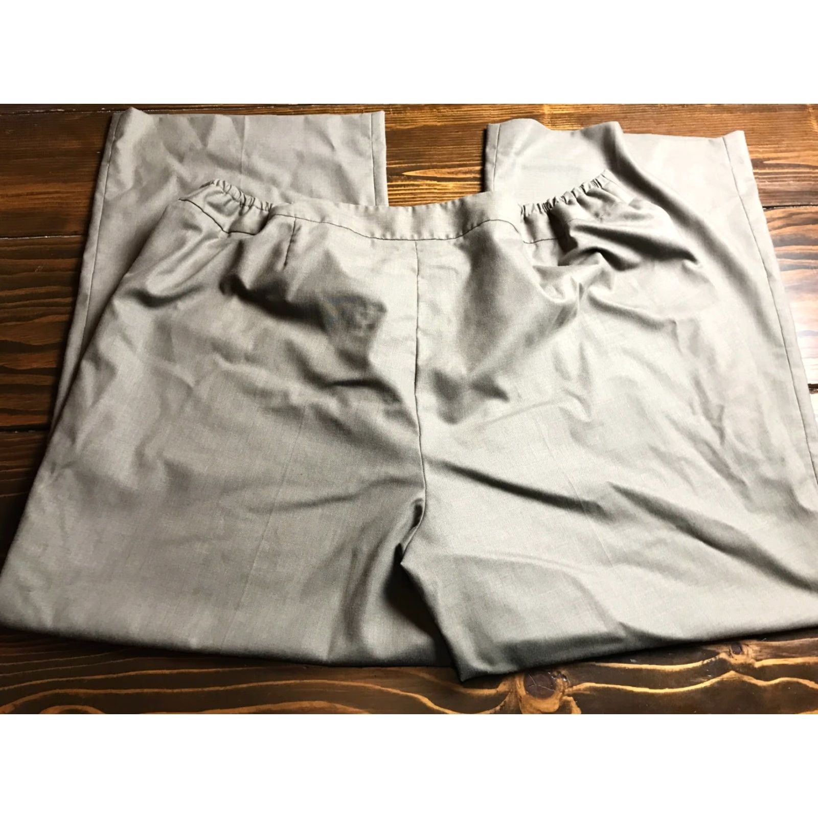 Evan Picone VINTAGE Evan Picone Pants, Women's Plus Size 20, Brown, Dress Pants, Straight Leg Size 42" / US 20 - 2 Thumbnail
