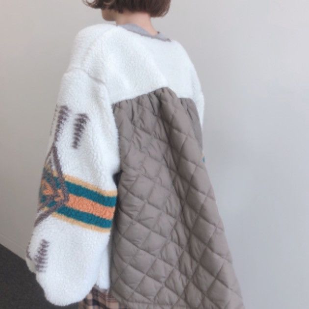 Native × Pendleton PENDLETON x CAROLINA GLASER BOA QUILTED BLOUSON Size ONE SIZE - 2 Thumbnail