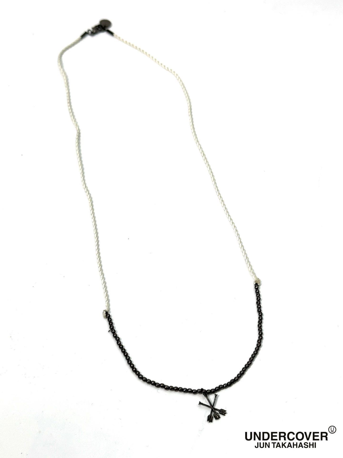 Undercover Multi-Color Beaded Necklace with Cross Arrow Pendant Size ONE SIZE - 1 Thumbnail