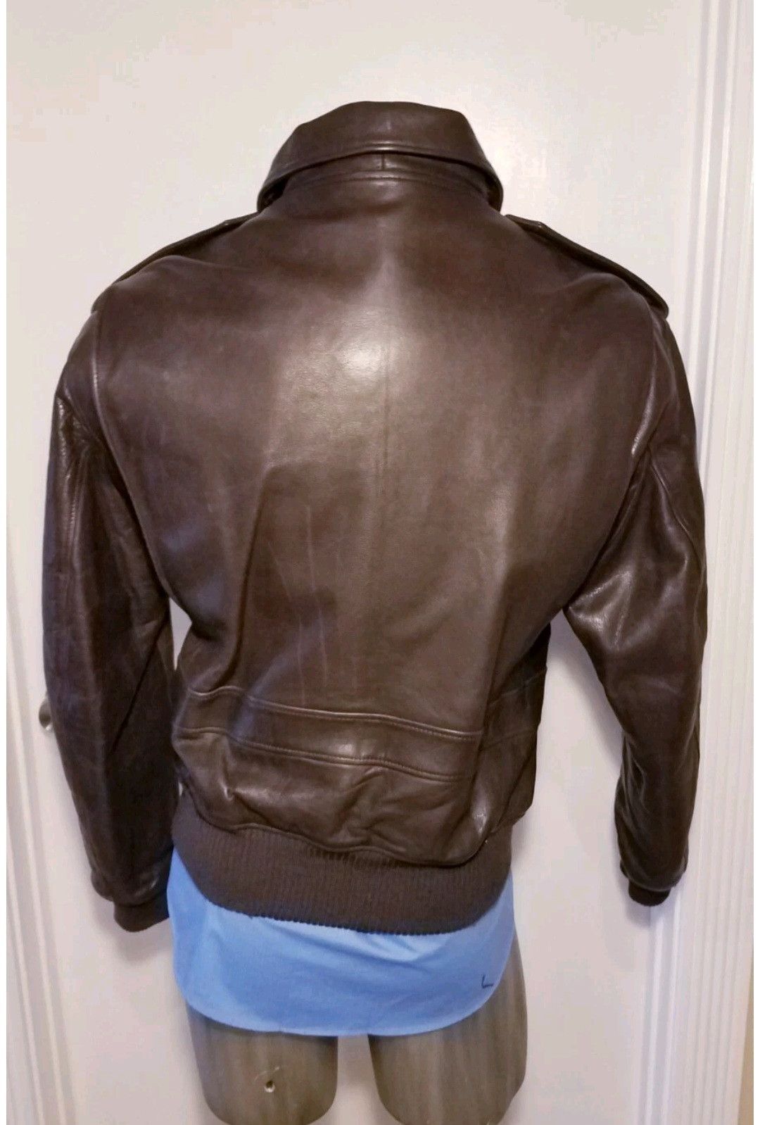 Abercrombie & Fitch Vintage bomber pilot Size US L / EU 52-54 / 3 - 3 Thumbnail
