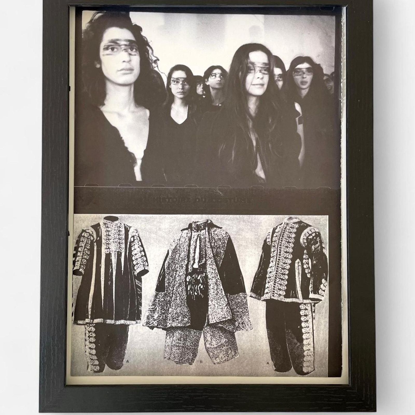 Maison Margiela × Vintage Maison Margiela Archive vintage photo framed poster 9x12 Size ONE SIZE - 1 Thumbnail