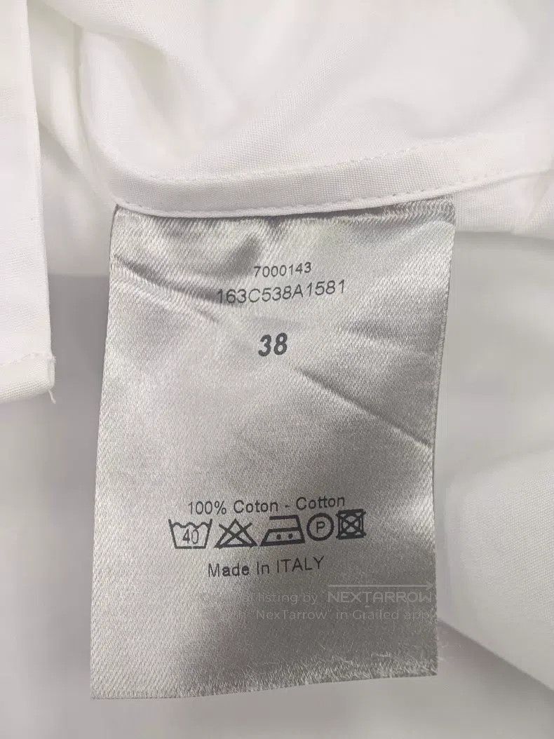 Dior Dior Size 38 Plain white shirt Size US XXS / EU 40 - 6 Thumbnail