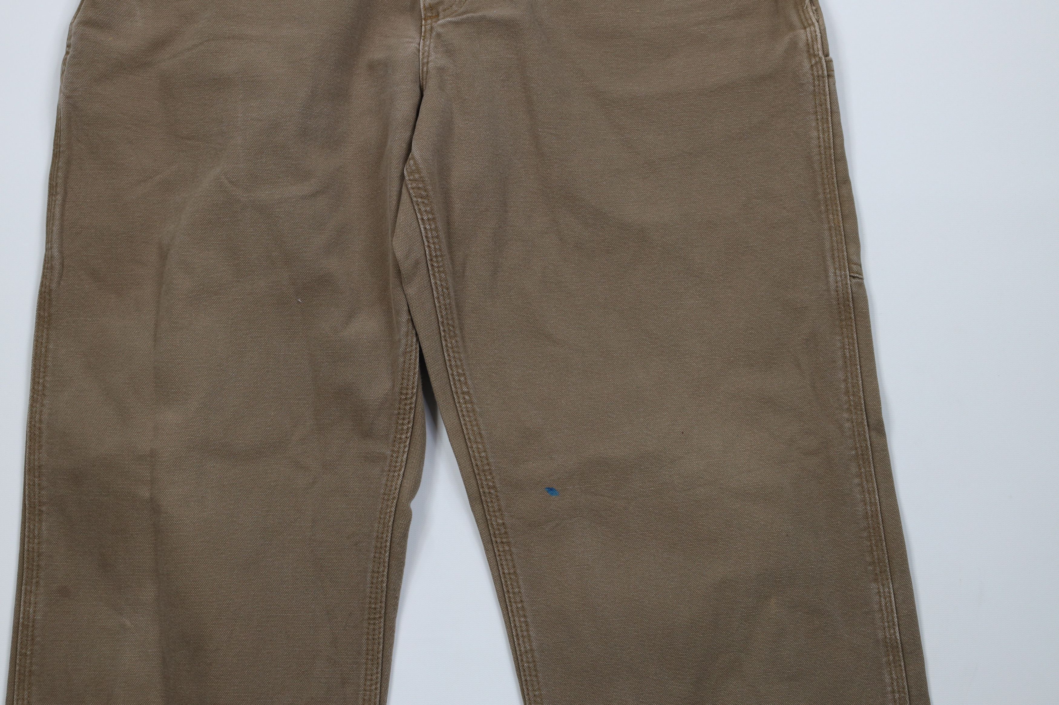 Carhartt Vintage Carhartt Canvas Dungaree Wide Leg Pants Canyon Brown Size US 32 / EU 48 - 3 Thumbnail
