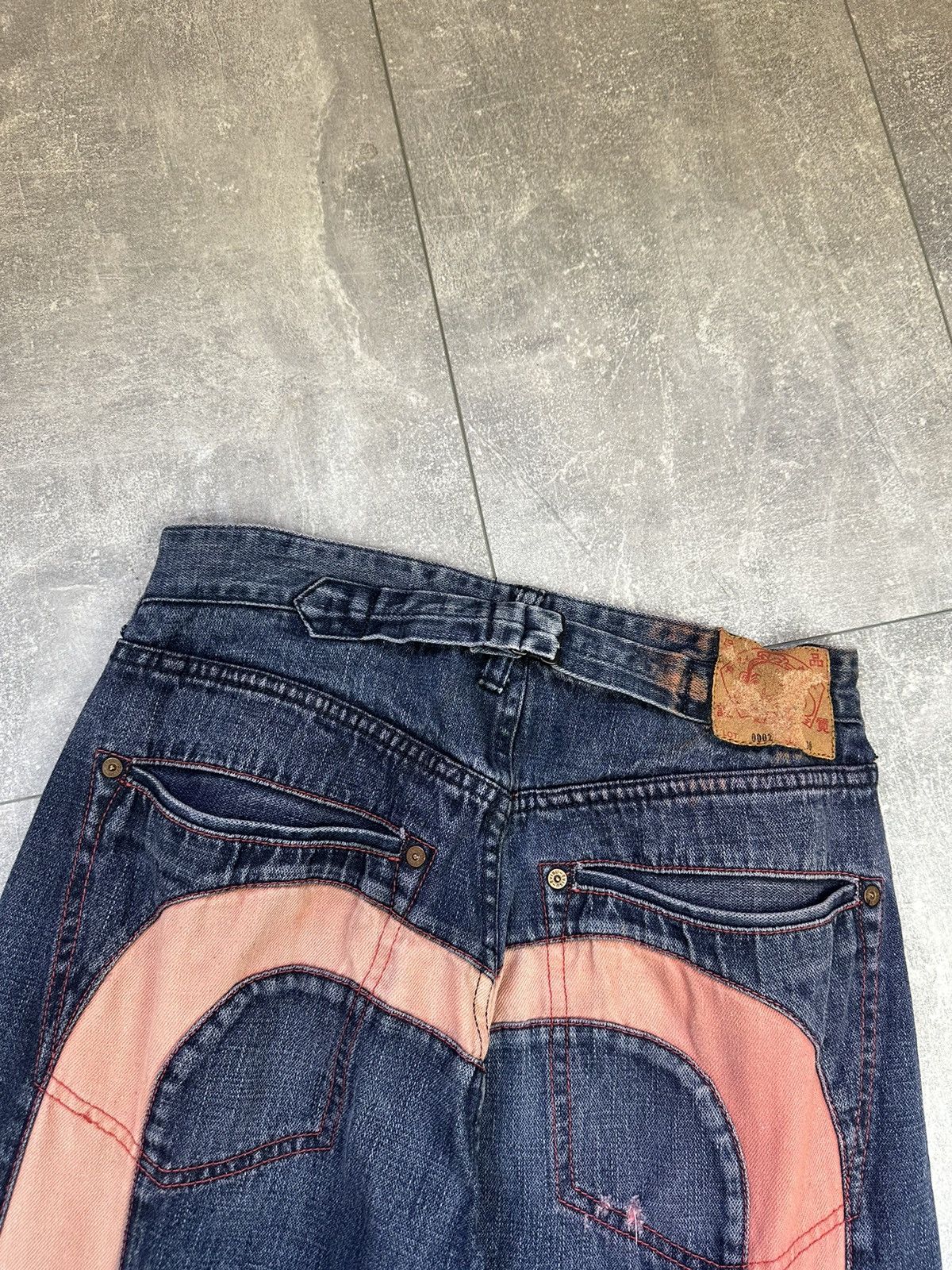 Evisu Vintage Evisu Japanese Denim Jeans Pants Overprint Logo Size US 30 / EU 46 - 10 Thumbnail