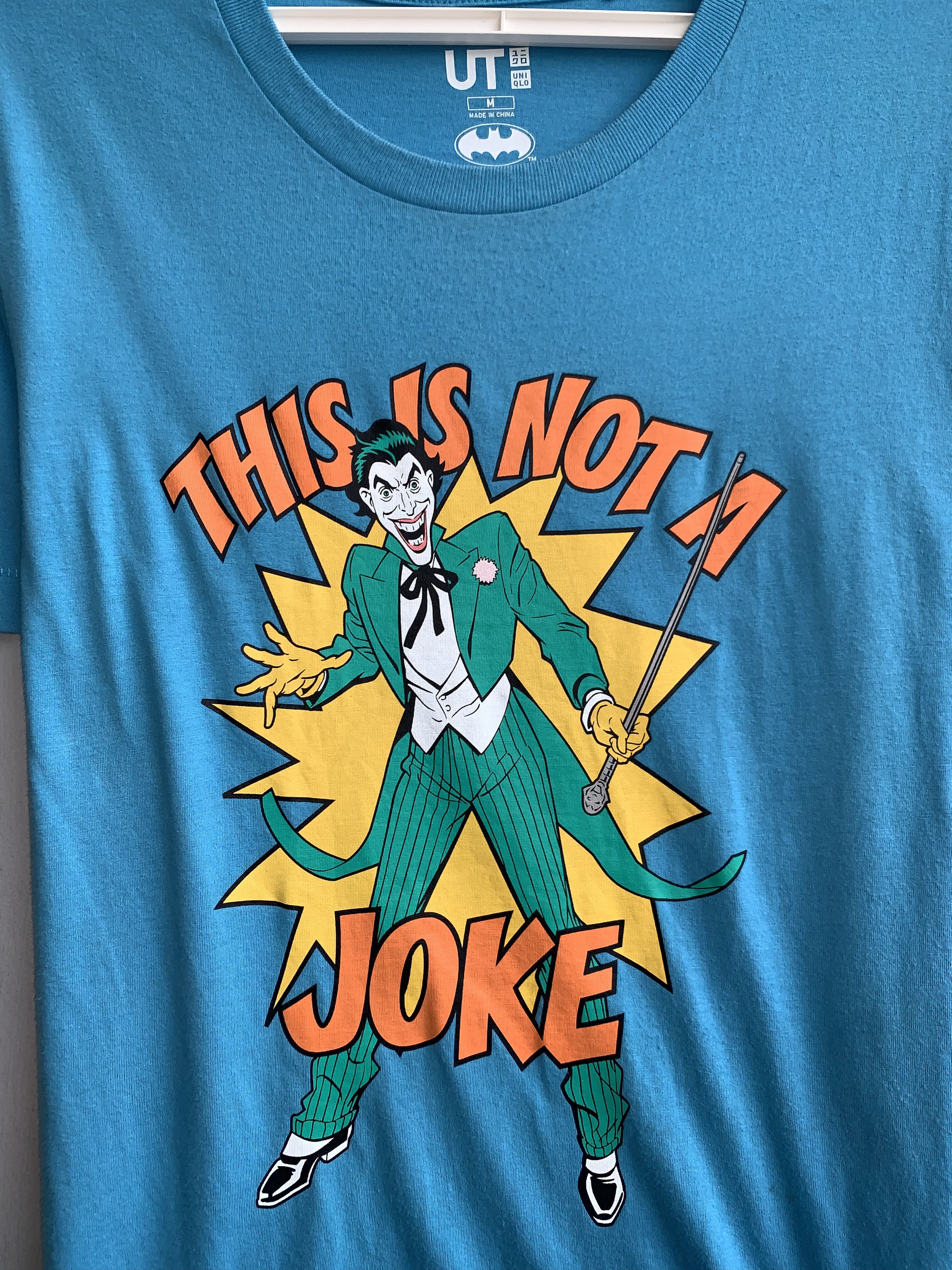 Uniqlo The Joker's Batman DC Comics Uniqlo Shirt Size US M / EU 48-50 / 2 - 2 Thumbnail