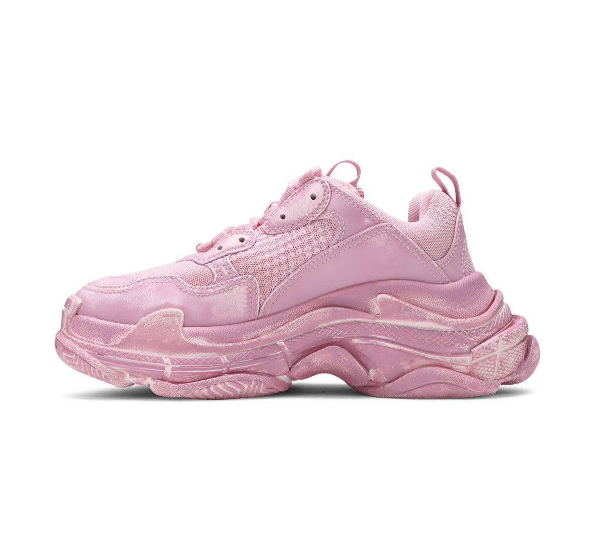 Balenciaga NEW Balenciaga Women’s Triple S Sneaker Faded Pink Size 36 Size US 6 / IT 36 - 2 Thumbnail