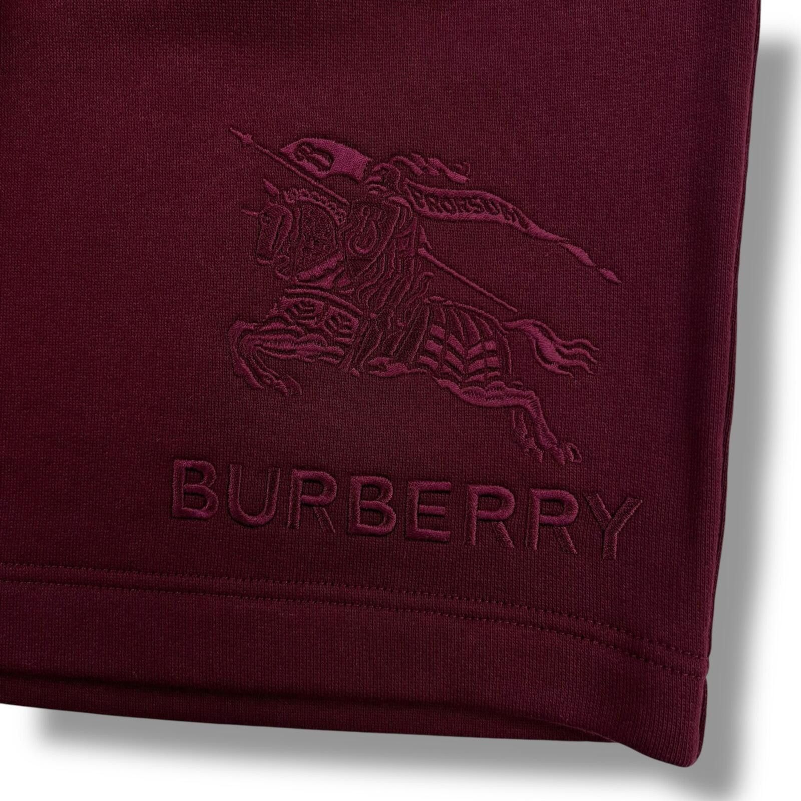 Burberry Burberry Burgundy Embroidered Shorts Size US 30 / EU 46 - 3 Thumbnail
