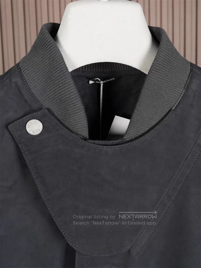 Hermes Hermes Men's calfskin jacket Size US L / EU 52-54 / 3 - 7 Thumbnail
