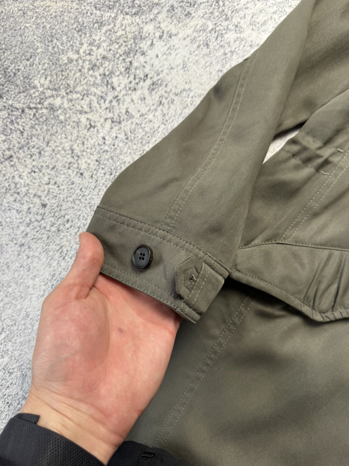 Allsaints Vintage ALLSAINTS PORTERE KHAKI PARKA COAT Japanese Y2K Size L / US 10 / IT 46 - 12 Thumbnail
