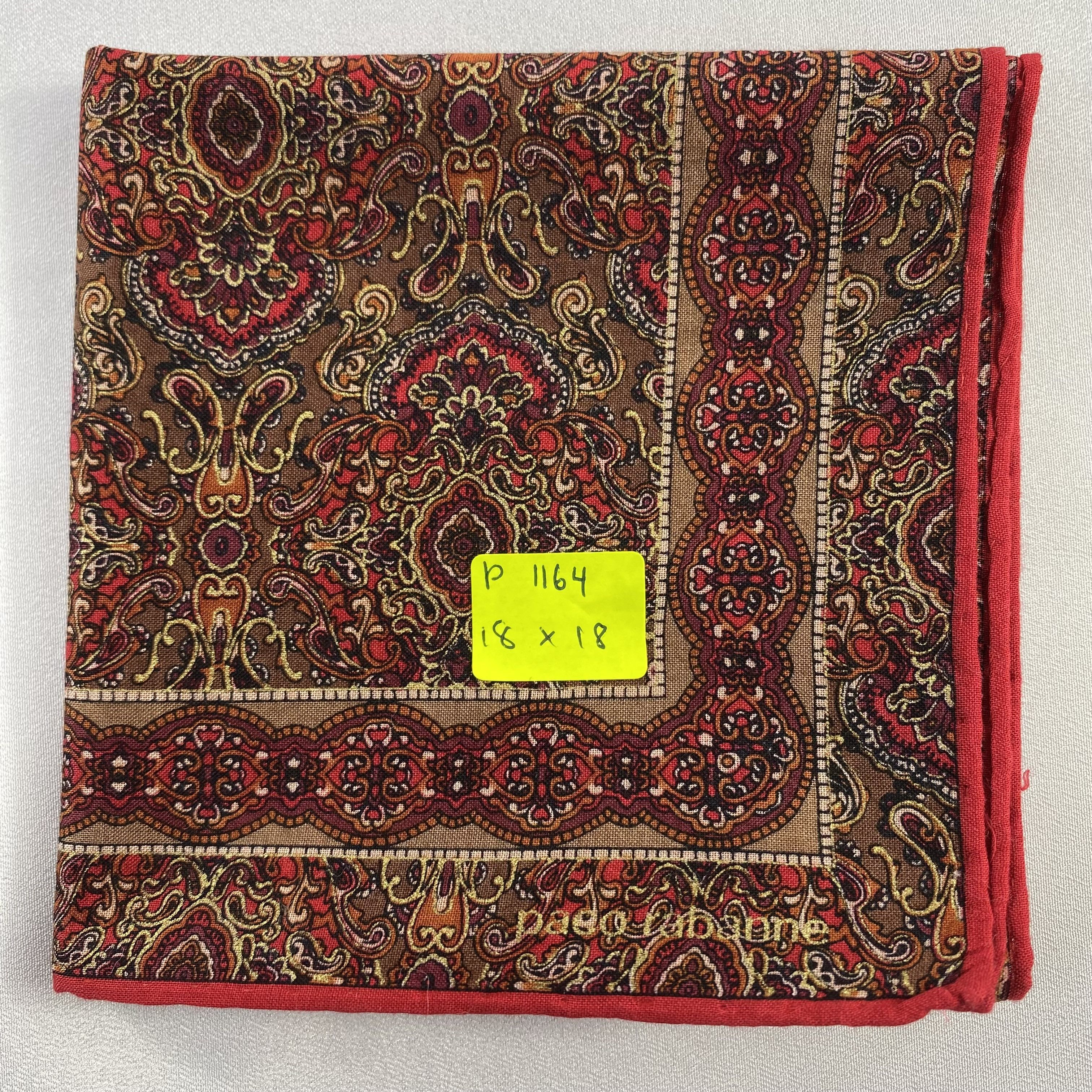 Vintage Paco Rabanne Handkerchief / Neckerchief / Bandana-P1164 Size ONE SIZE - 5 Thumbnail