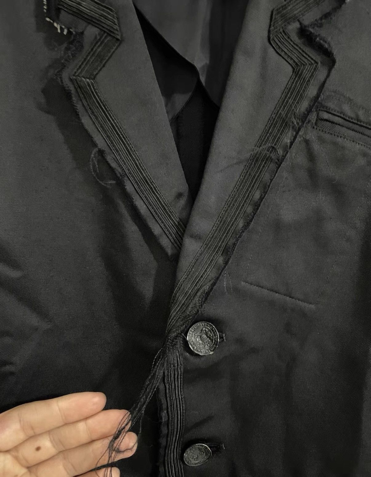Undercover Undercover 04FW Distressed Raw Edge Blazer Jacket Size US M / EU 48-50 / 2 - 3 Thumbnail