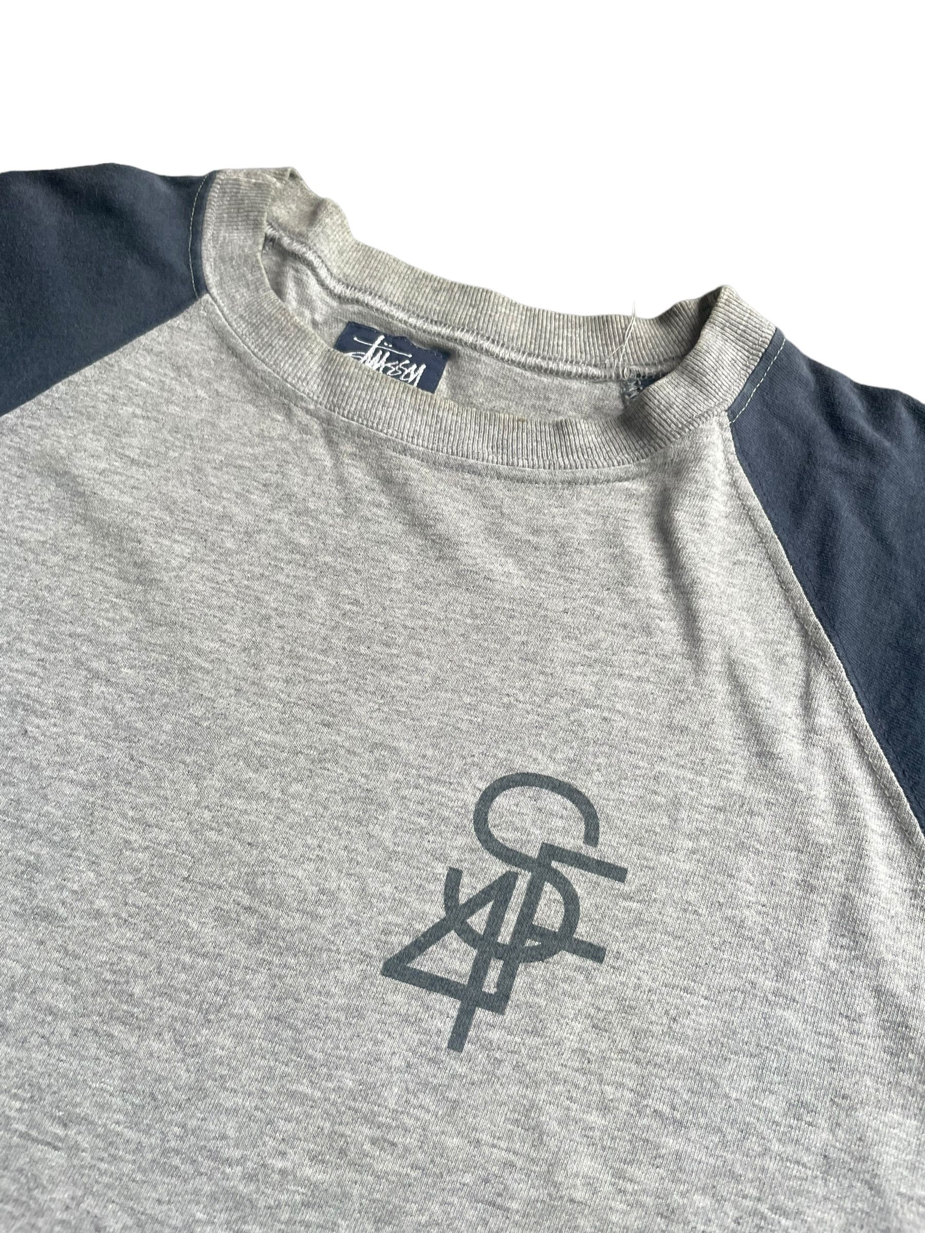 Stussy Vintage Stussy Raglan Tshirt Size US L / EU 52-54 / 3 - 4 Thumbnail