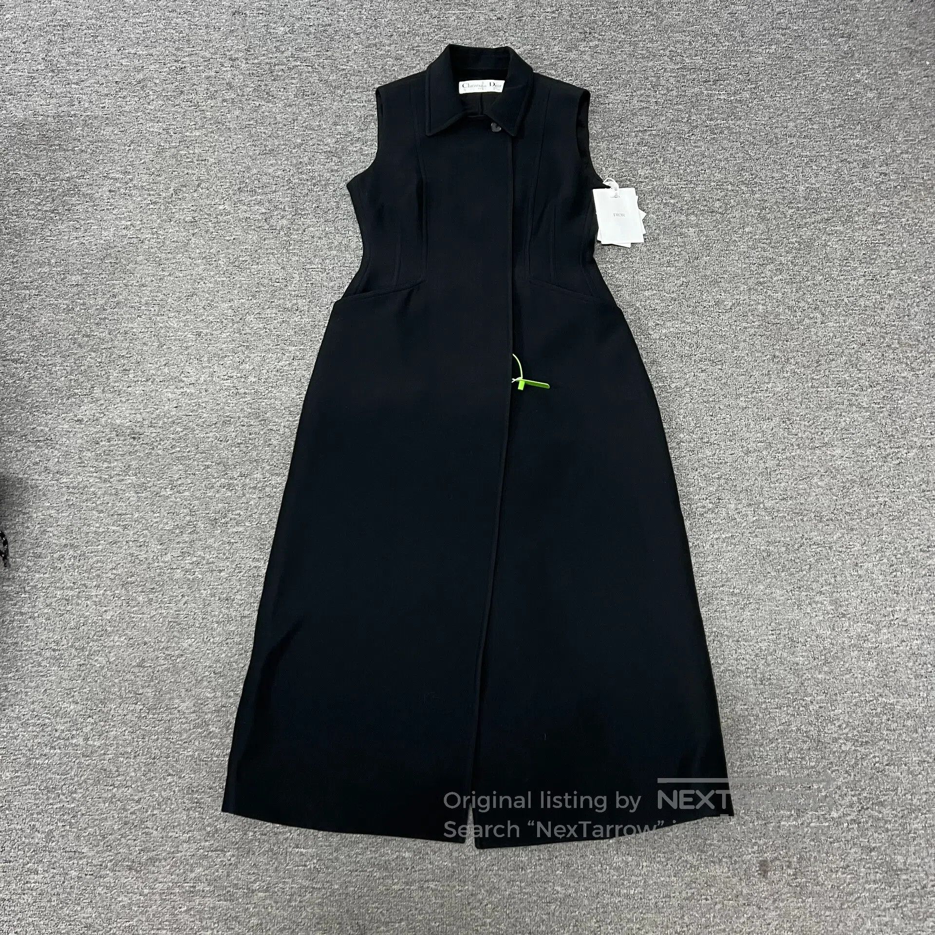 Dior Dior Long sleeveless suit dress| Size S / US 4 / IT 40 - 1 Thumbnail