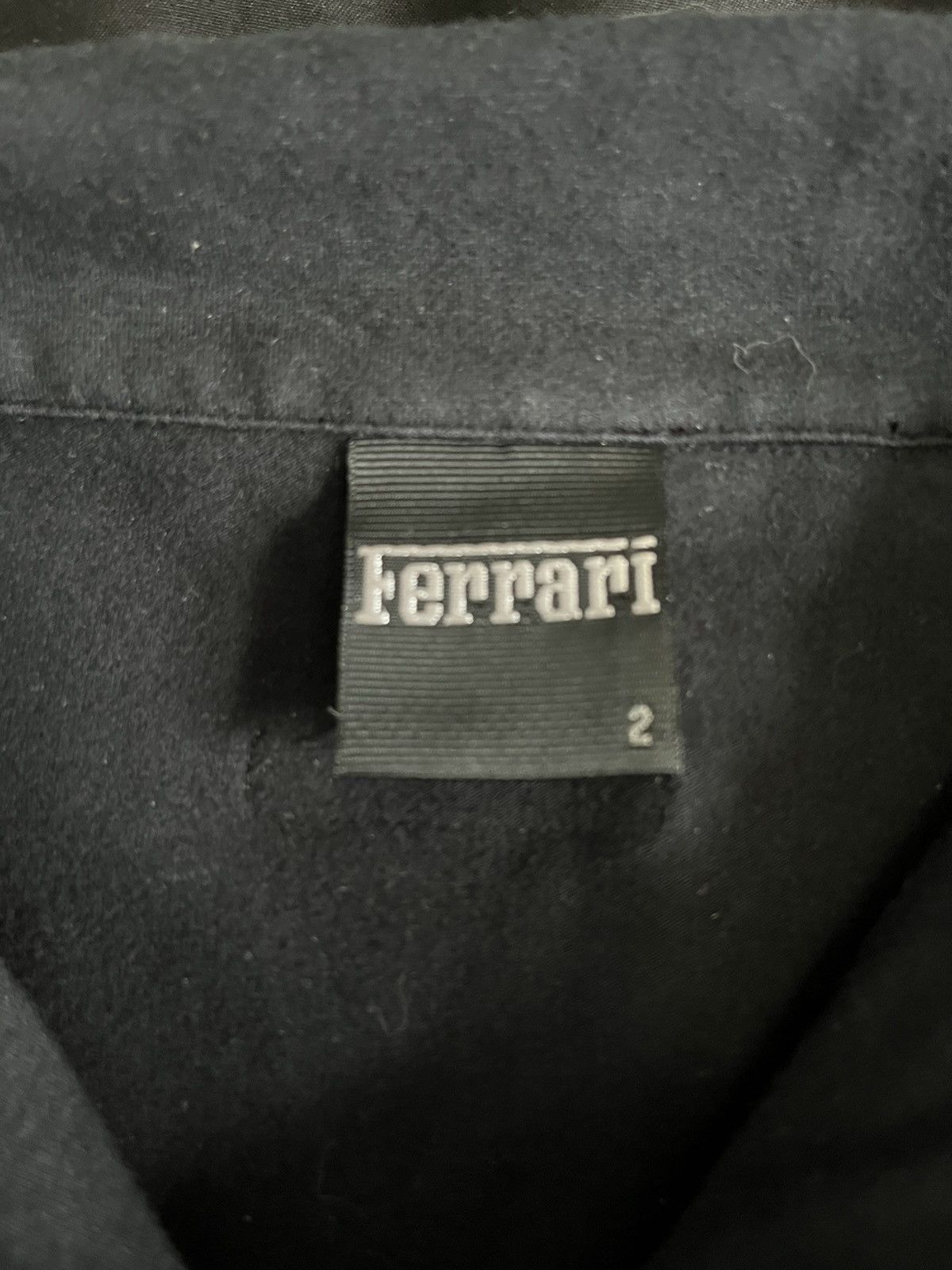 Ferrari VINTAGE 2000 Ferrari Idea S.A. Quarter-Zip Utility Shirt Size S / US 4 / IT 40 - 3 Thumbnail