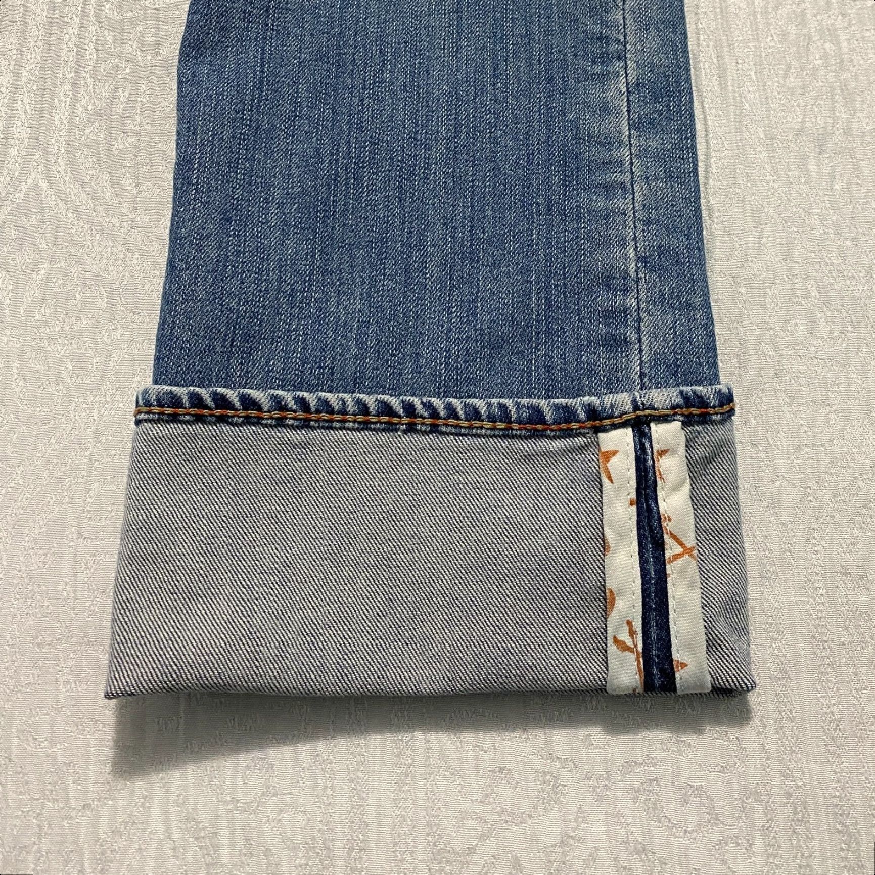 Denime BCBGirls Jeans Denim Straight Womens Size 27 Blue Low Rise Whiskers 5-Pocket Design Size 27" / US 4 / IT 40 - 6 Thumbnail