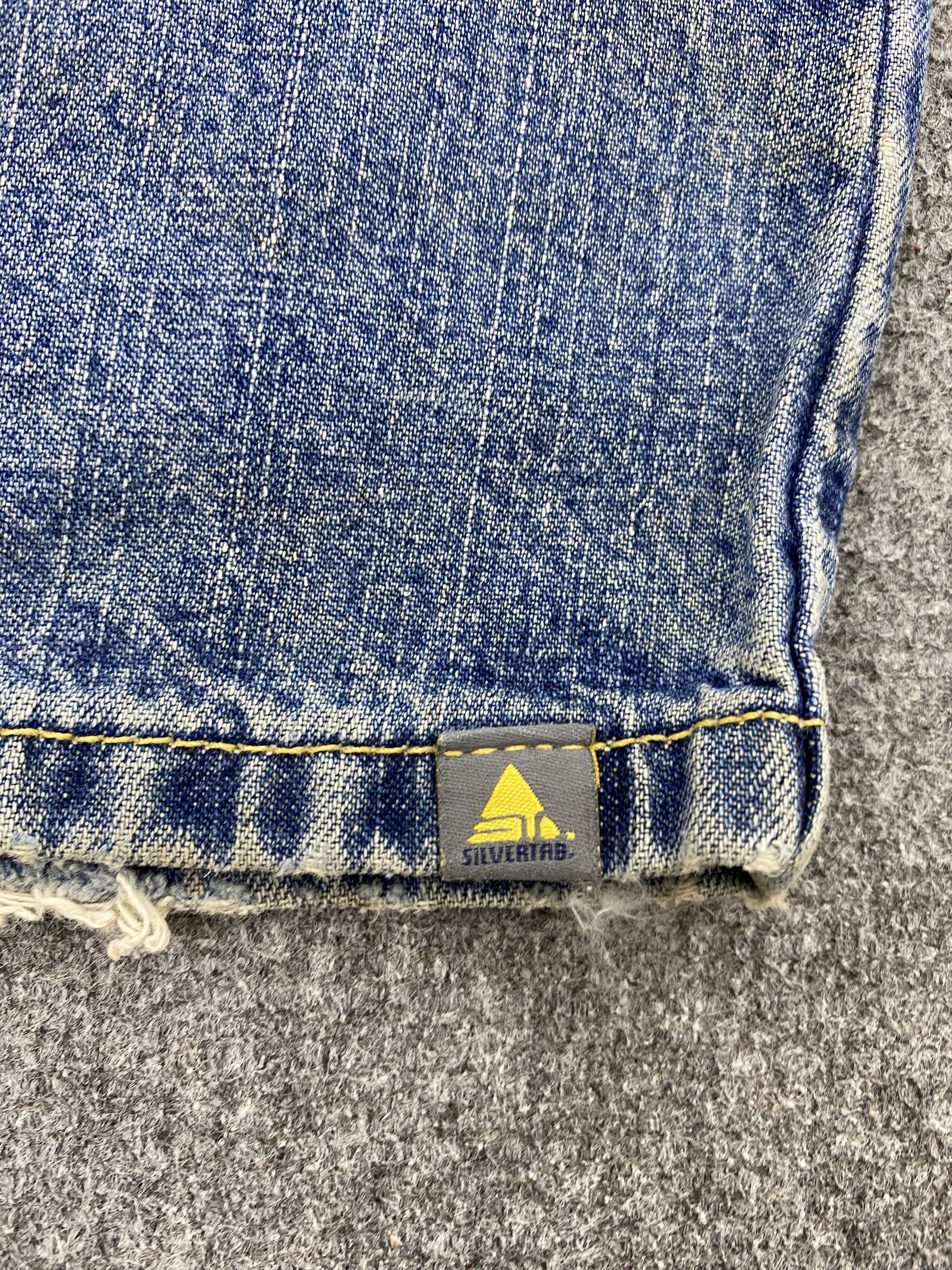 Levi's × Vintage Vintage Levis Silvertab Dirty Jeans Size US 35 - 11 Thumbnail