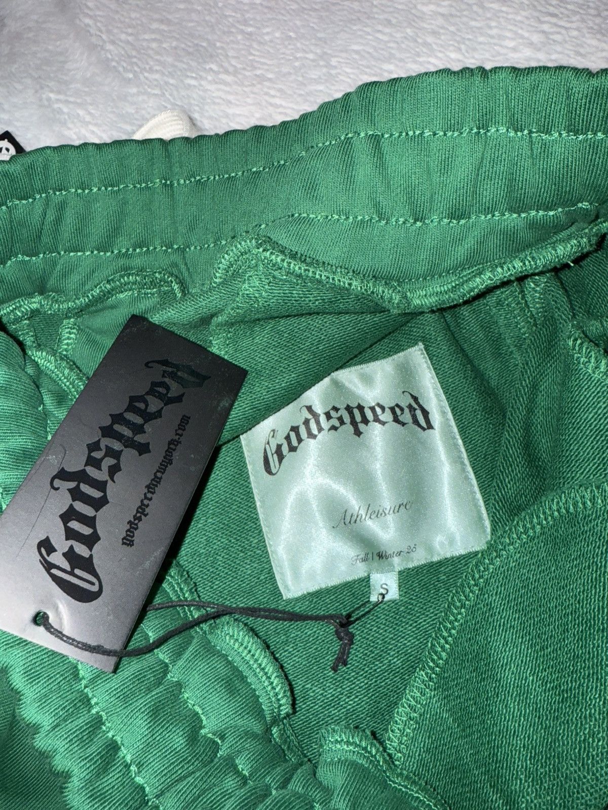 Godspeed BRAND NEW GODSPEED OG Logo Sweatpants Green Plaid Size Small Size US 28 / EU 44 - 7 Thumbnail