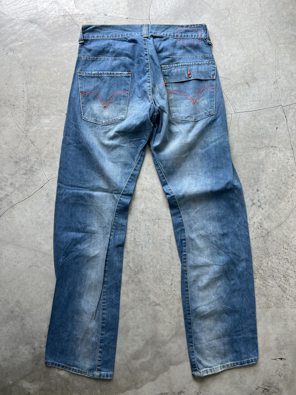 Levi's Levis Engineered Jeans Buckleback Tag W32 Actual 33x33 Size US 32 / EU 48 - 3 Thumbnail