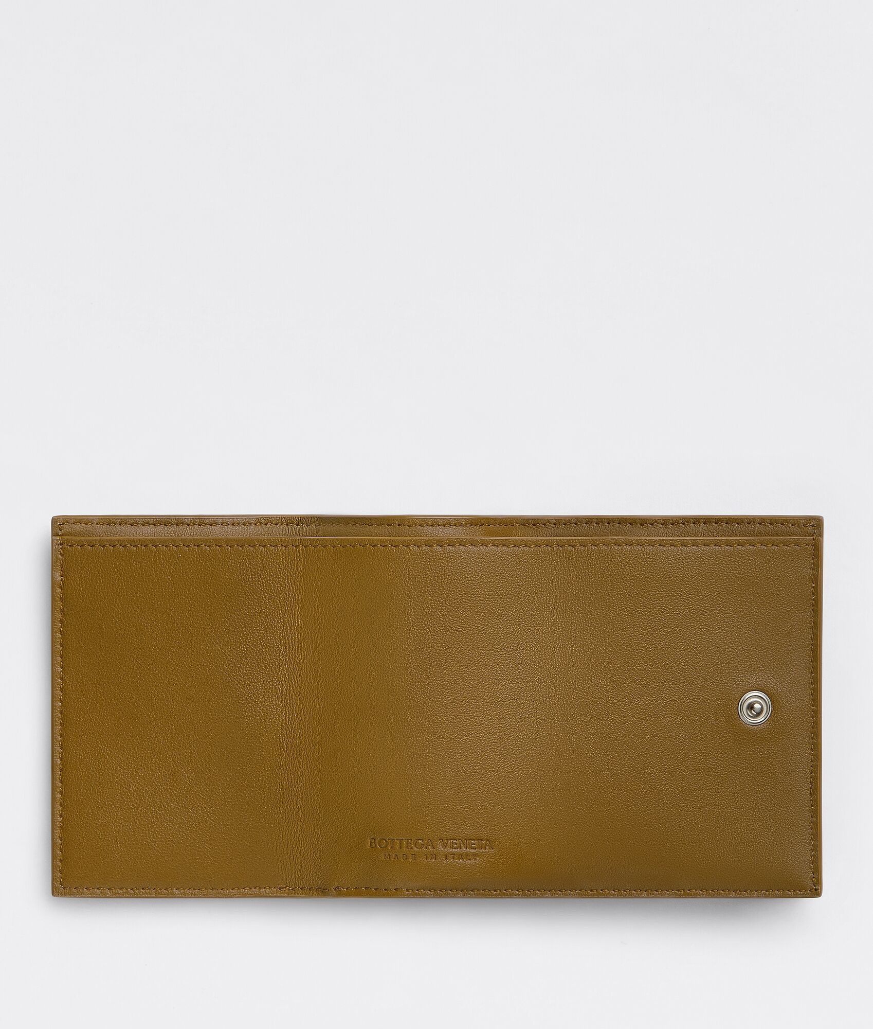 Bottega Veneta o1n1vont1124 Size: OS / Tiny Tri-Fold Wallet in Brown Size ONE SIZE - 2 Thumbnail