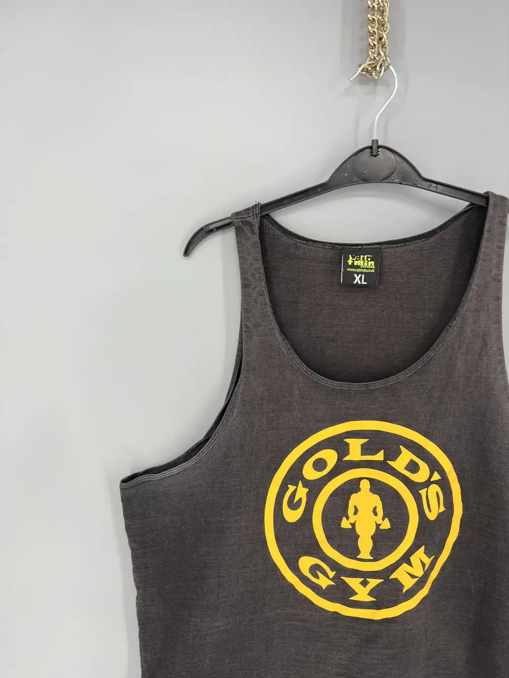 Sports Specialties Vintage 90s Gold’s Gym Red Tank Top Workout Promo Size US M / EU 48-50 / 2 - 4 Thumbnail