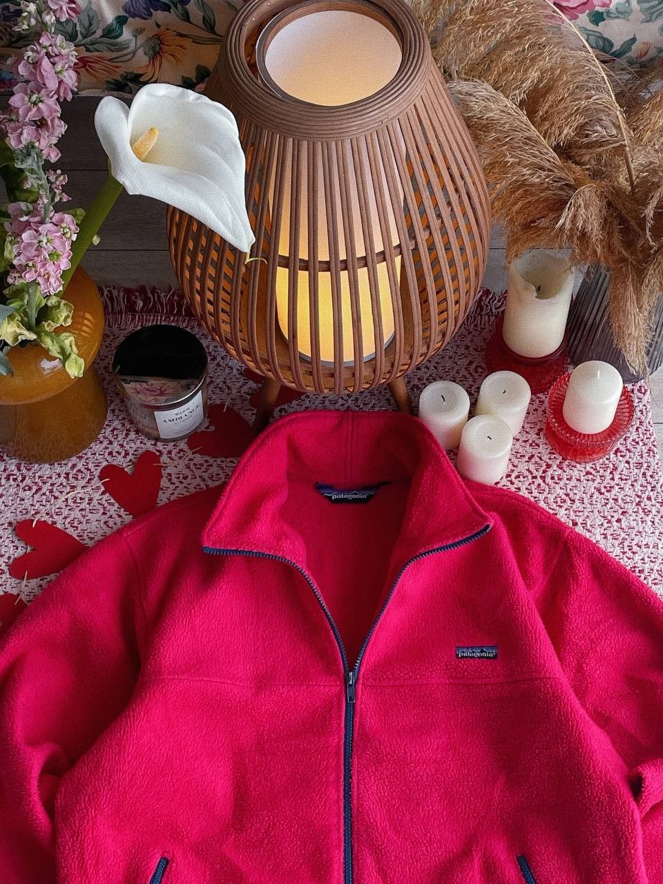 Patagonia Vintage Patagonia Pink Fleece Size US L / EU 52-54 / 3 - 2 Thumbnail