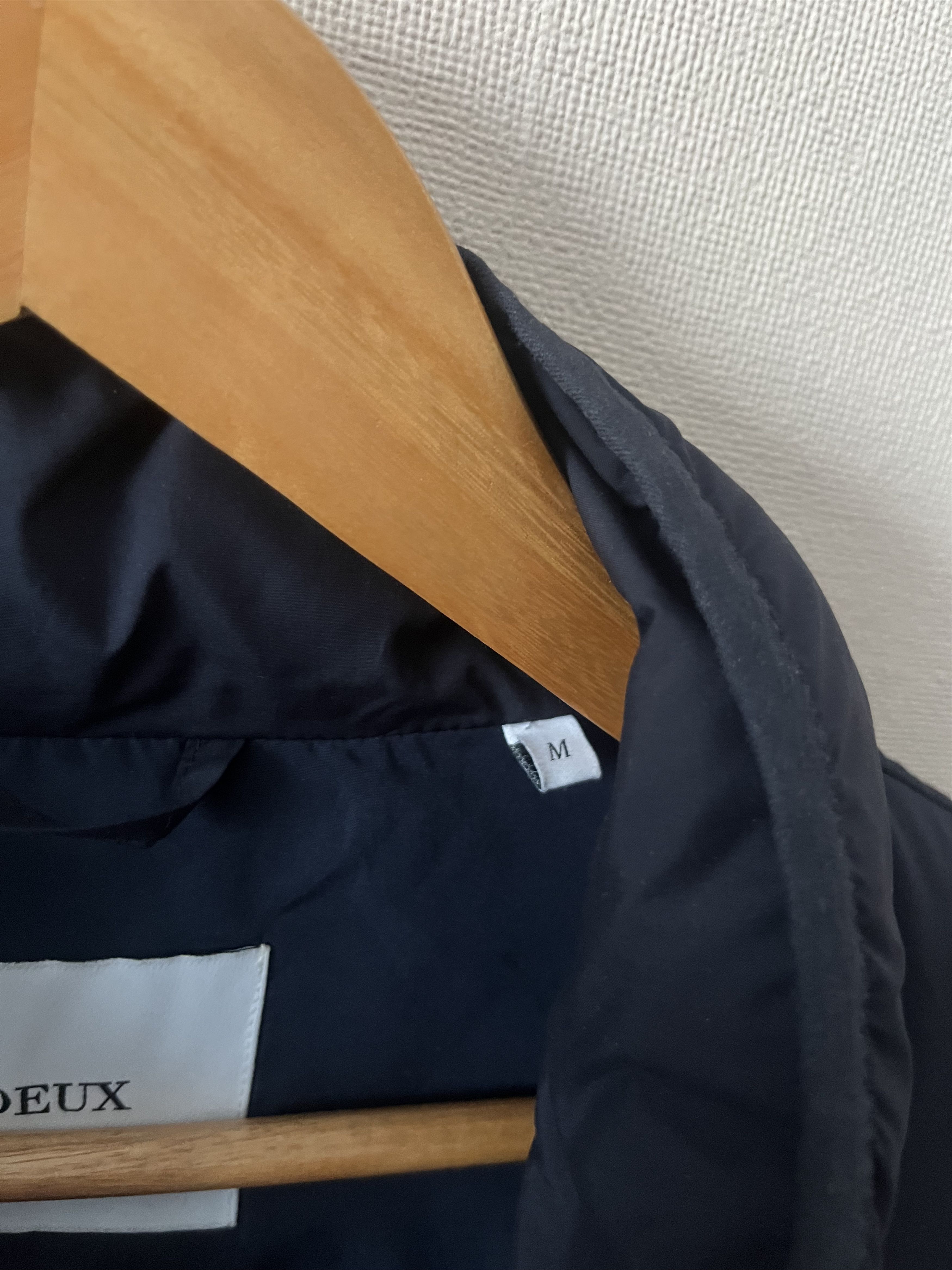 Les Deux Les Deux Men’s Newport Padded Vest in Blue Script Logo Size US M / EU 48-50 / 2 - 6 Thumbnail