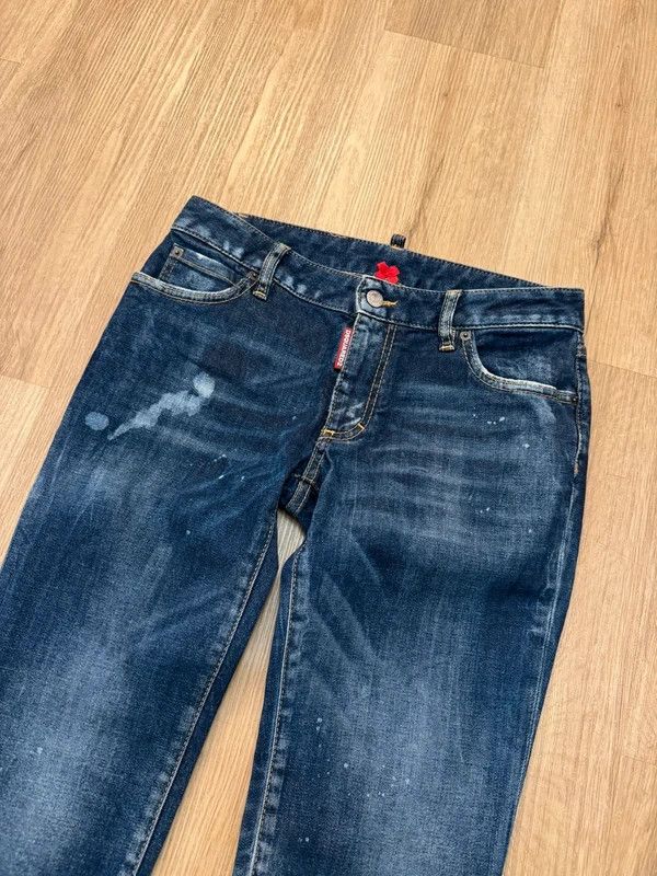 Dsquared2 Dsquared2 Navy Jeans with creases size 38 new Size 27" / US 4 / IT 40 - 3 Thumbnail
