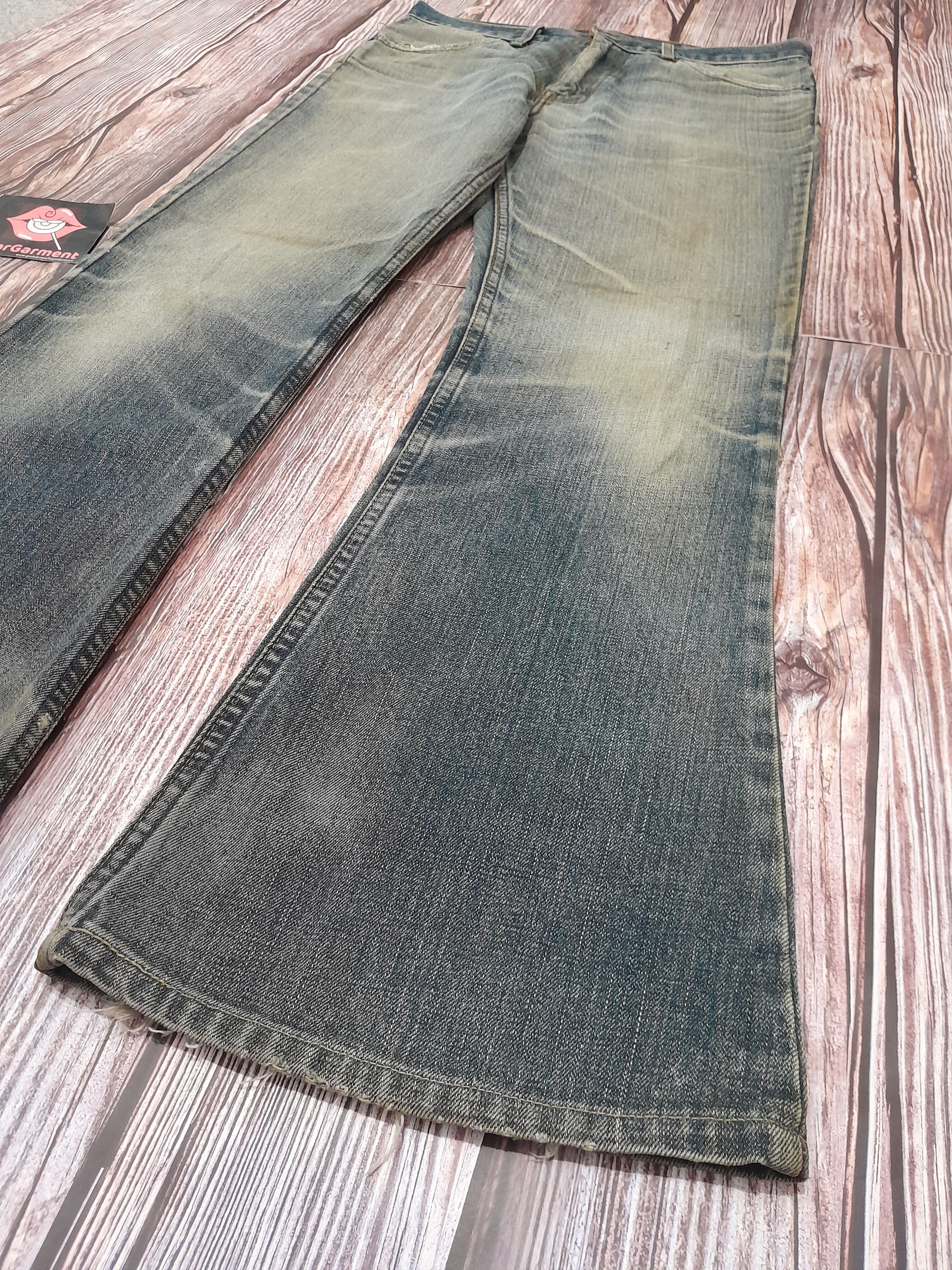 Levi's Levis 646 Bell Bottom Flare bootcut Jeans Size US 33 - 3 Thumbnail