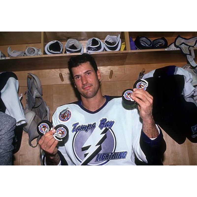 Ccm × NHL Tampa Bay Lightning 90s CCM jersey XL Florida hockey vtg Size US XL / EU 56 / 4 - 9 Thumbnail