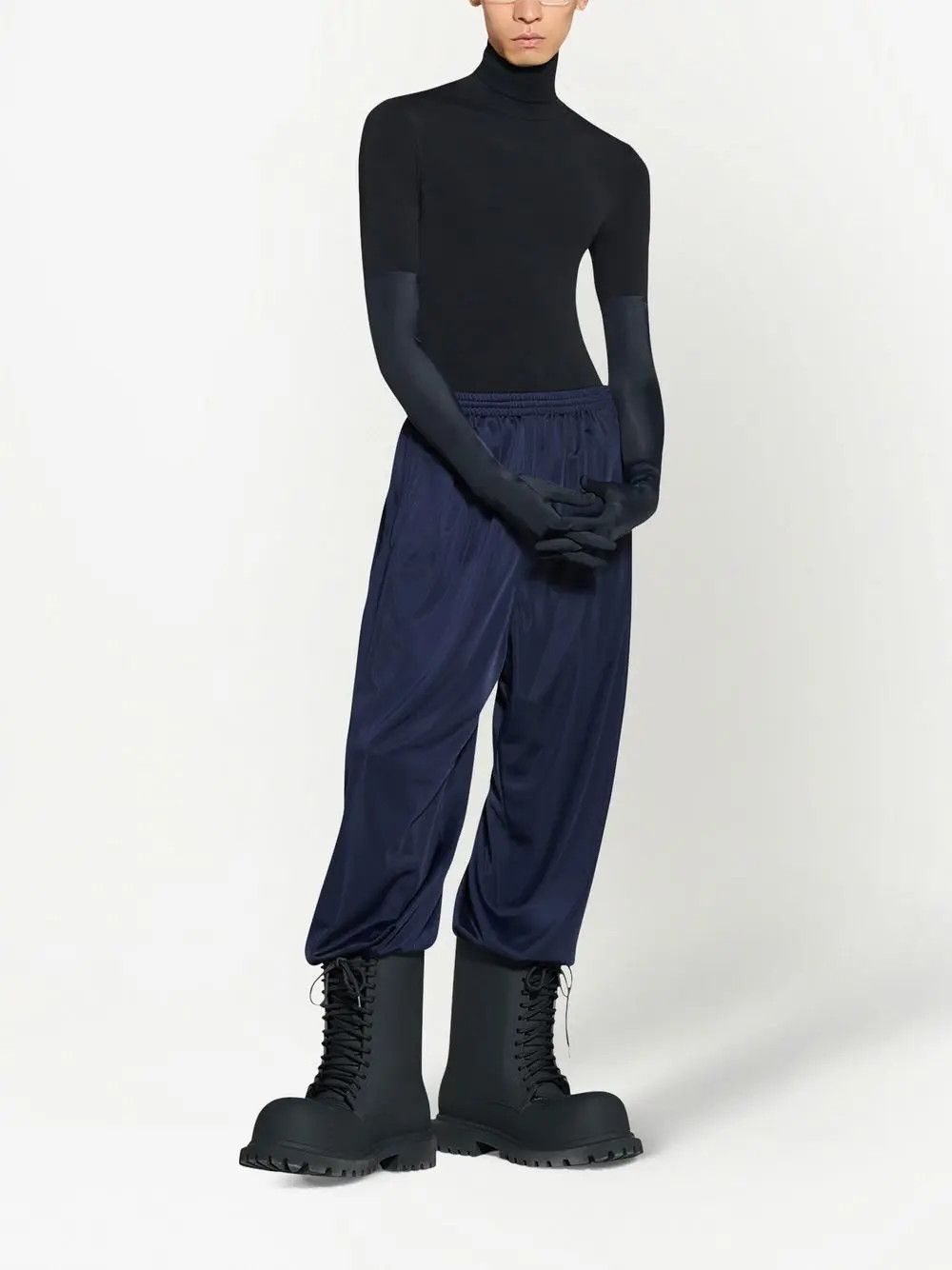 Balenciaga o1in1g0725 Tracksuit Pant in Navy Size US 34 / EU 50 - 2 Thumbnail