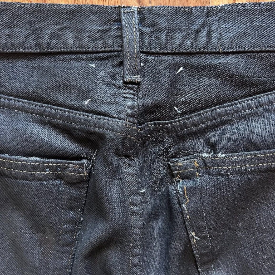 Maison Margiela Maison Margiela AW99 Artisanal Painted Denim Size US 28 / EU 44 - 4 Thumbnail