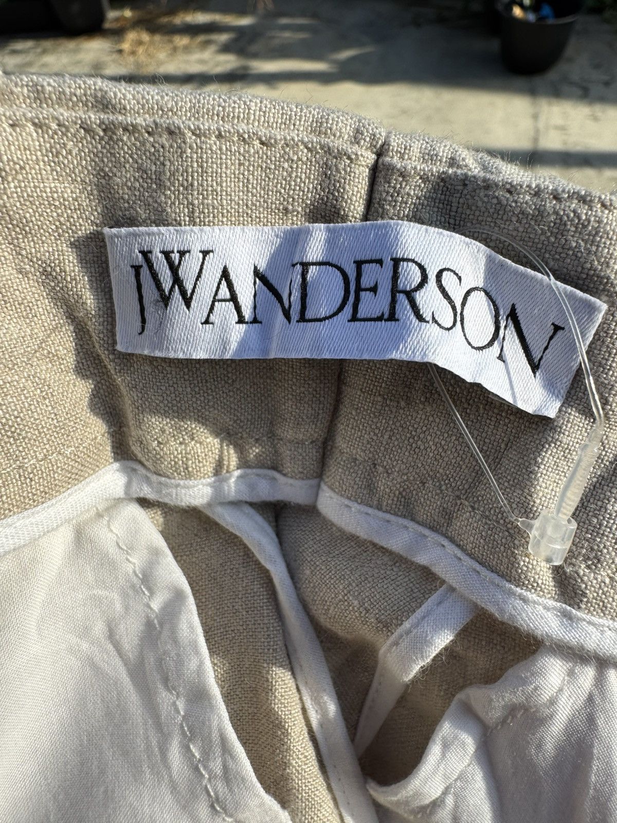 JW Anderson JW Anderson Linen Trousers 30/31 waist Size US 31 - 7 Thumbnail