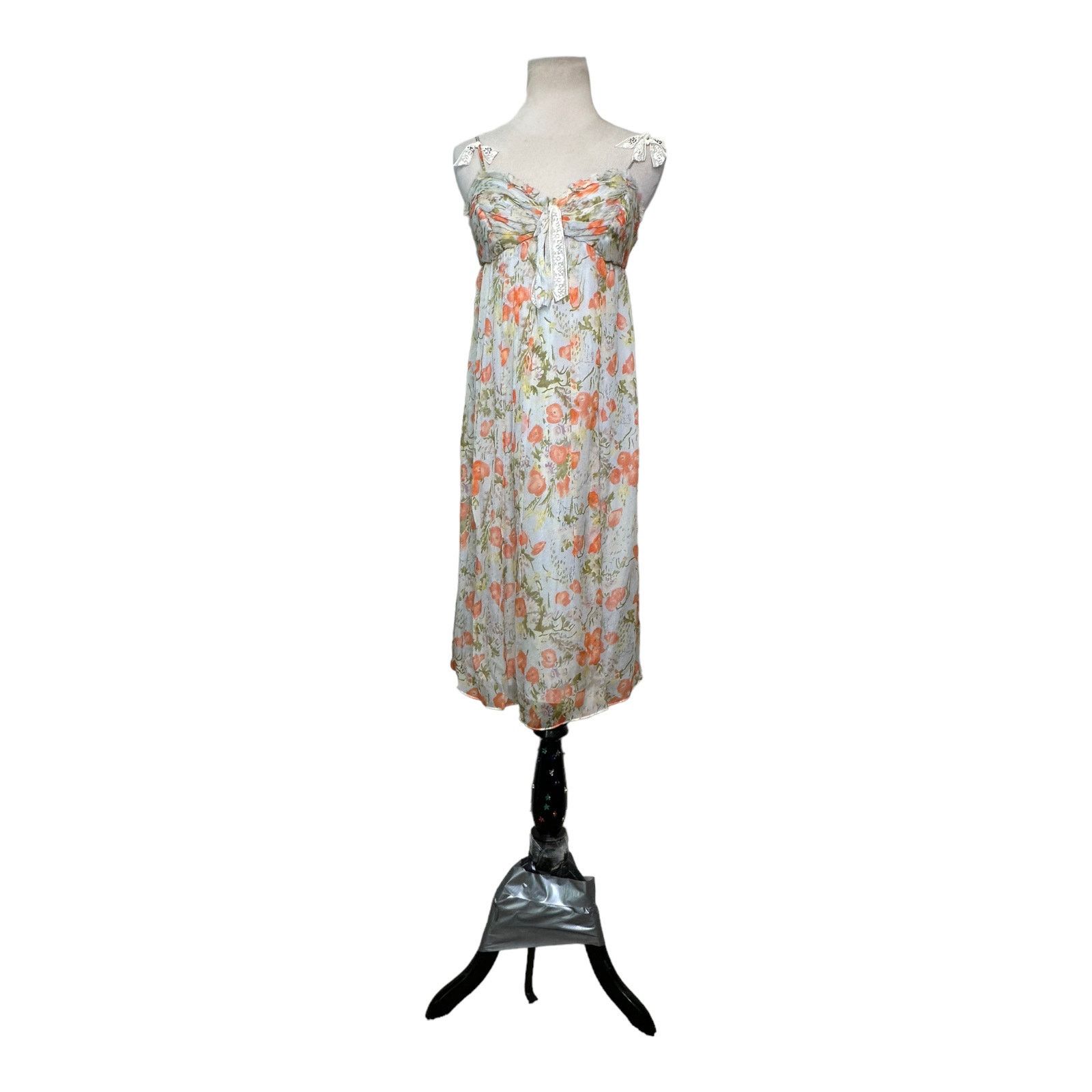 Rebecca Taylor Rebecca Taylor floral 100% silk sleeveless dress Sz 4 Size S / US 4 / IT 40 - 15 Thumbnail