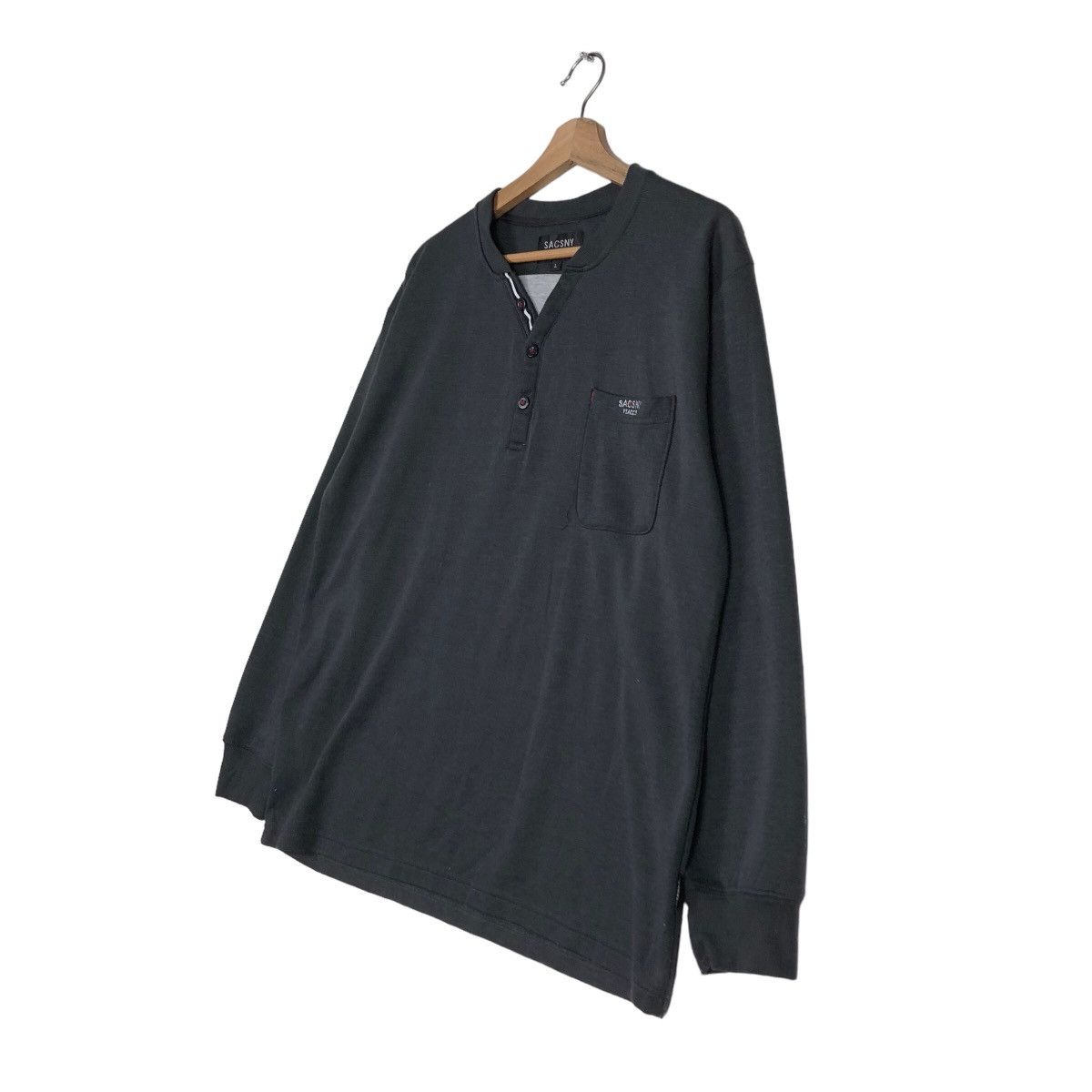 Japanese Brand 🔥VINTAGE LONG SLEEVE SWEATSHIRT SACSNY Y’SACCS JAPAN Size US L / EU 52-54 / 3 - 2 Thumbnail