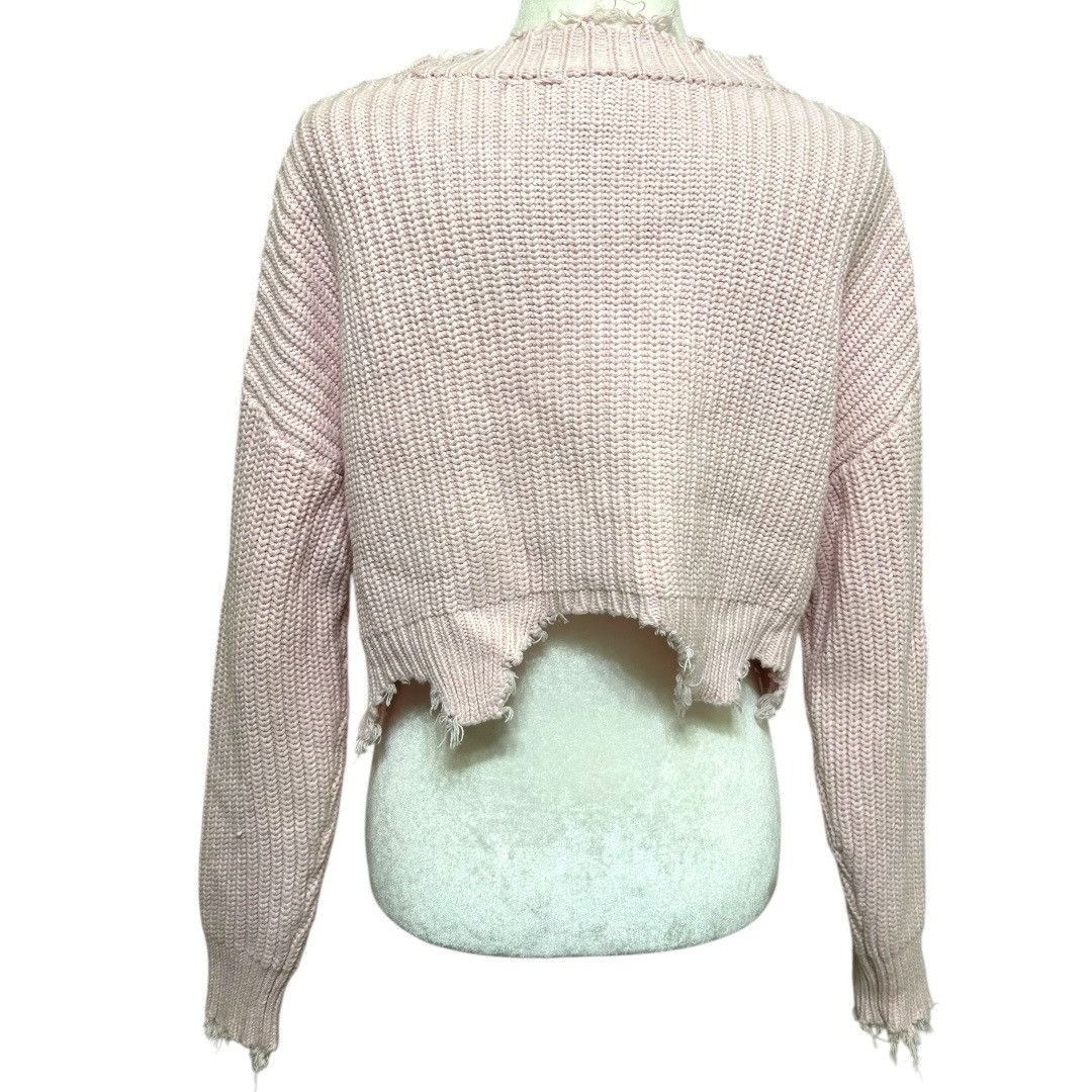 Other Le Lis Collection Oversized Distressed Light Pink Cropped S Size S / US 4 / IT 40 - 3 Thumbnail