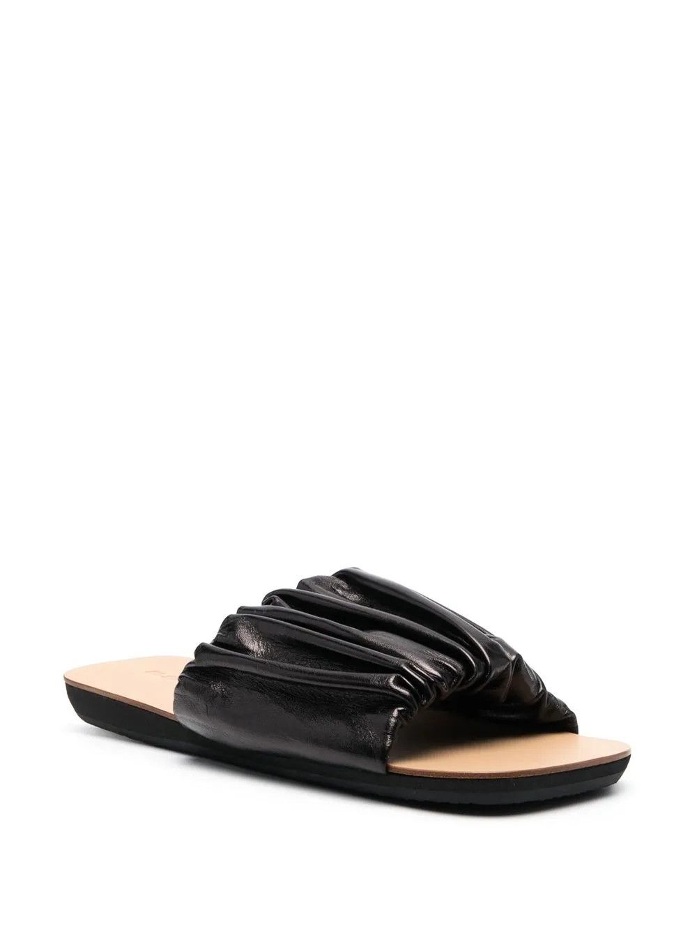 Jil Sander o1y1025 Slippers in Black Size US 5 / IT 35 - 2 Thumbnail