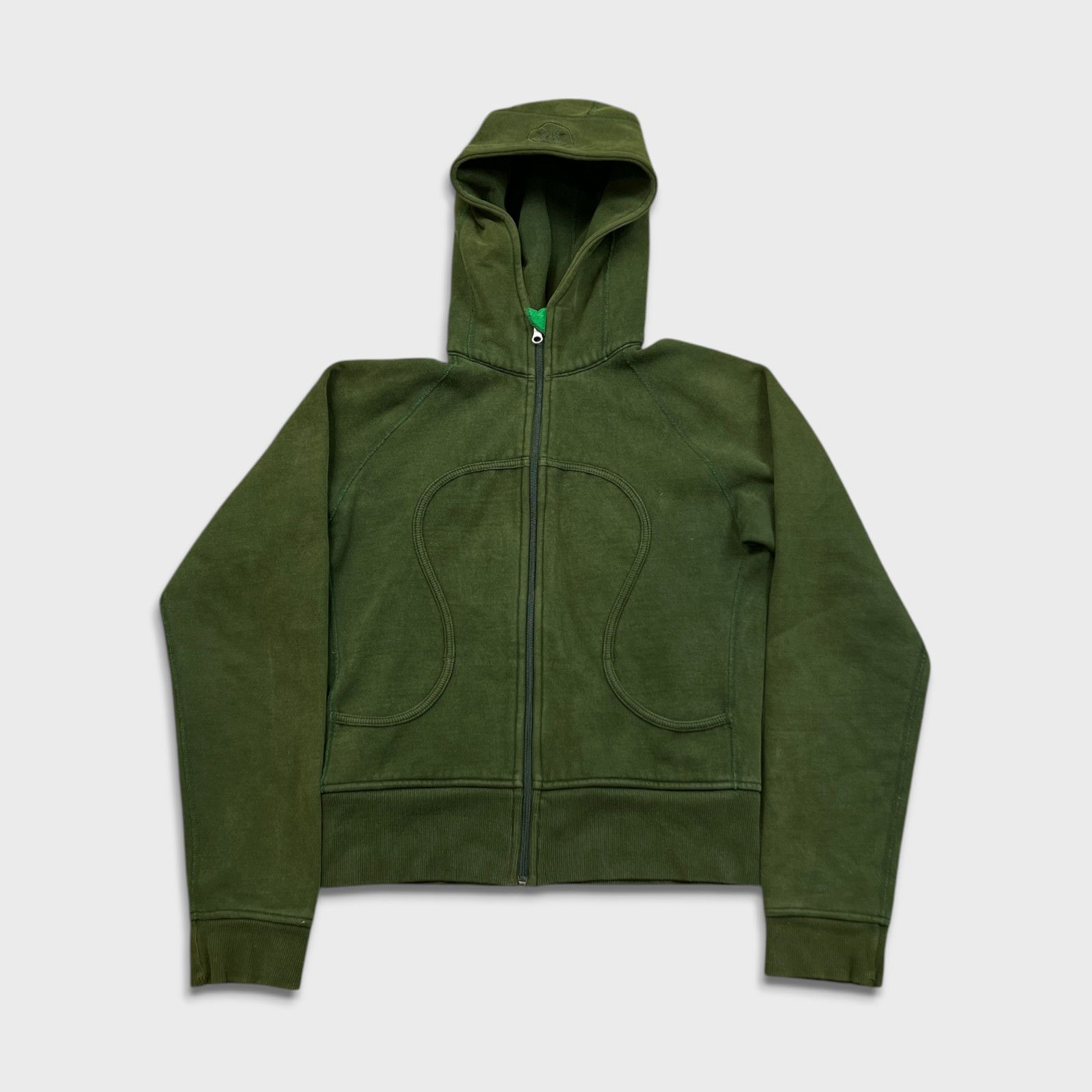 Lululemon Lululemon Scuba Hoodie Small Zip Faded Sport Hood Sweatshirt Size S / US 4 / IT 40 - 1 Thumbnail