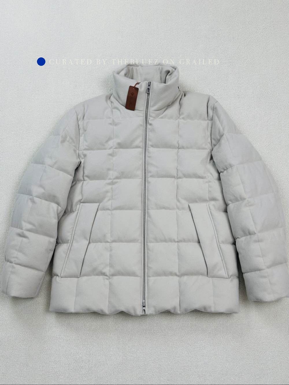 Loro Piana Beige Puffer Jacket with High Collar - XS Size US XS / EU 42 / 0 - 1 Thumbnail