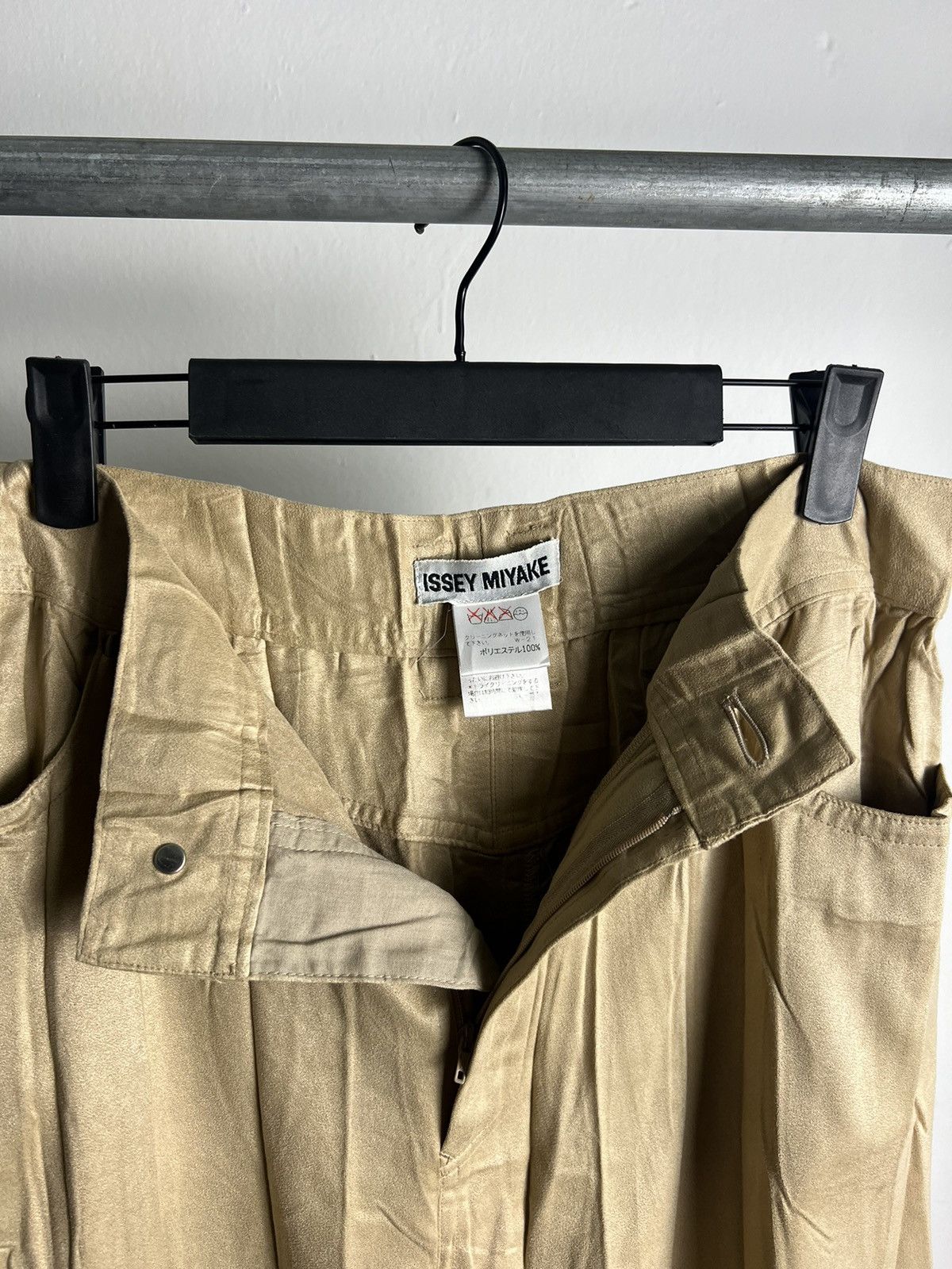 Homme Plisse Issey Miyake × Issey Miyake Vintage IsseyMiyake Maxi Pleated Studded Skirts Size 30" / US 8 / IT 44 - 5 Thumbnail