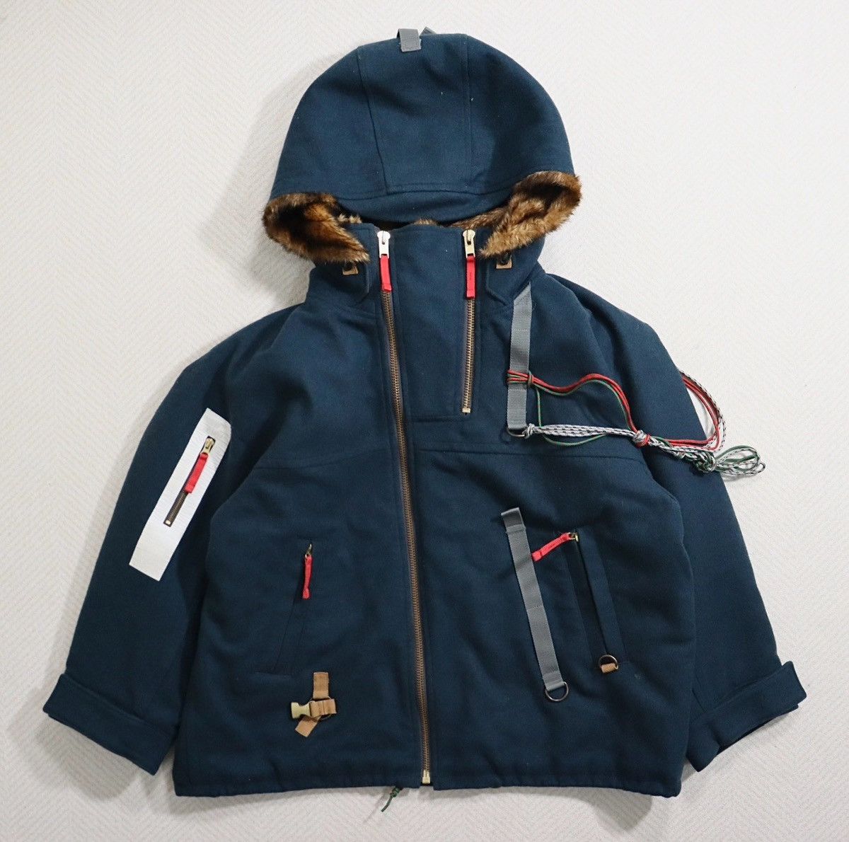 Kolor Kolor 19aw fur collar Padded jacket size3 Size US L / EU 52-54 / 3 - 3 Thumbnail