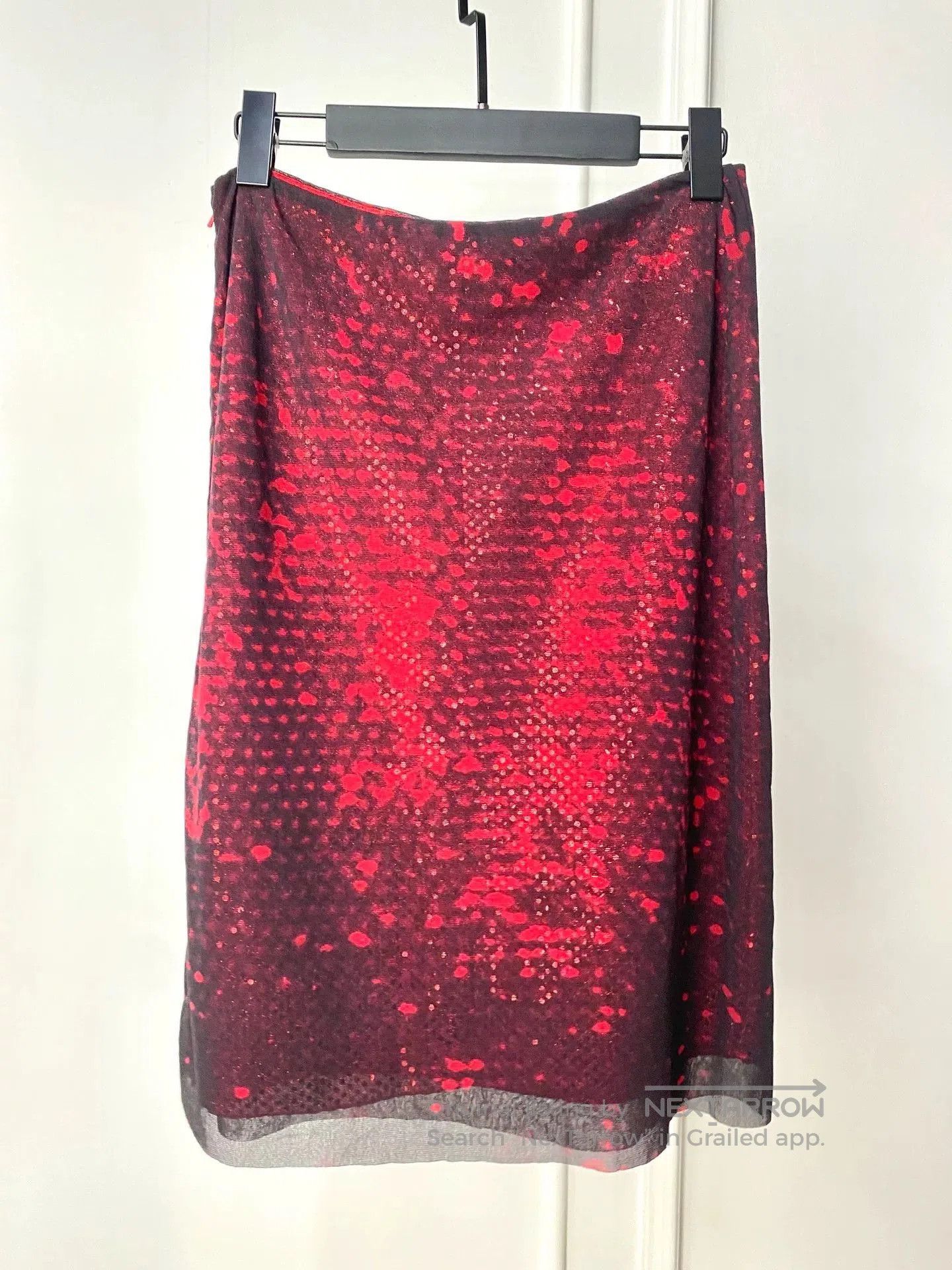 Vivienne Tam Vivienne Tam Dragon Scale Mesh Skirt. Size 22" - 3 Thumbnail
