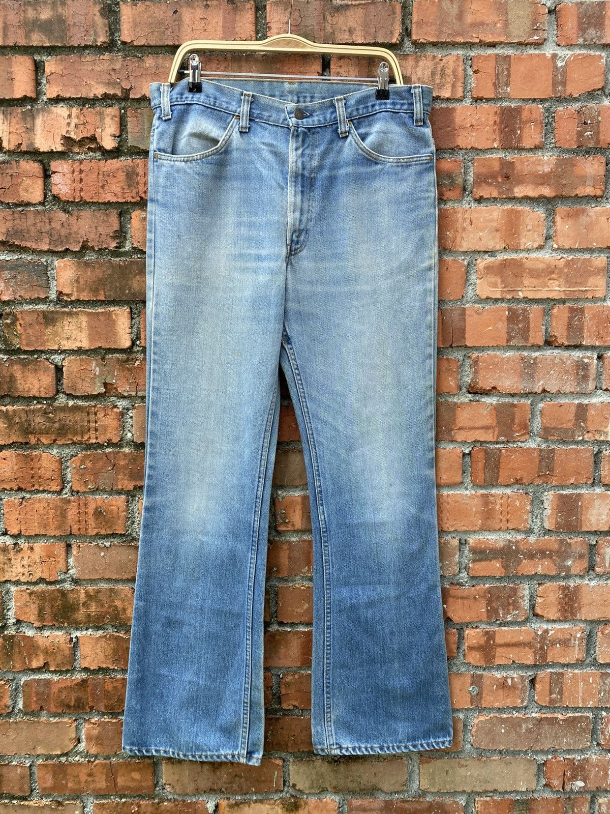Levi's Vintage Clothing W36x33.5 Vintage levi's 646 orange tab flare bell bottom USA Size US 36 / EU 52 - 1 Thumbnail