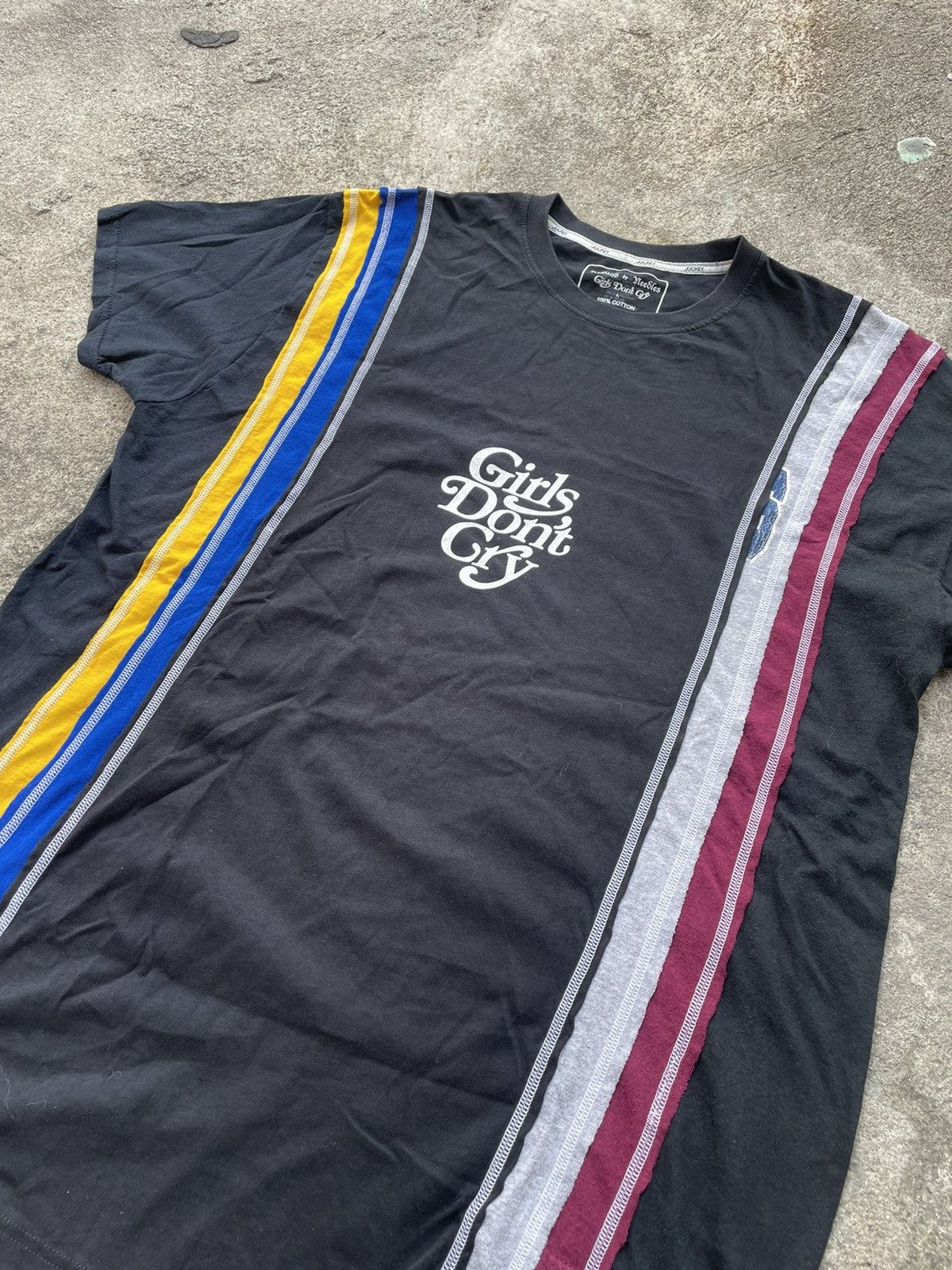 Needles Girls Don't Cry x Needles Rebuild 7 cut Tee Size US M / EU 48-50 / 2 - 4 Thumbnail