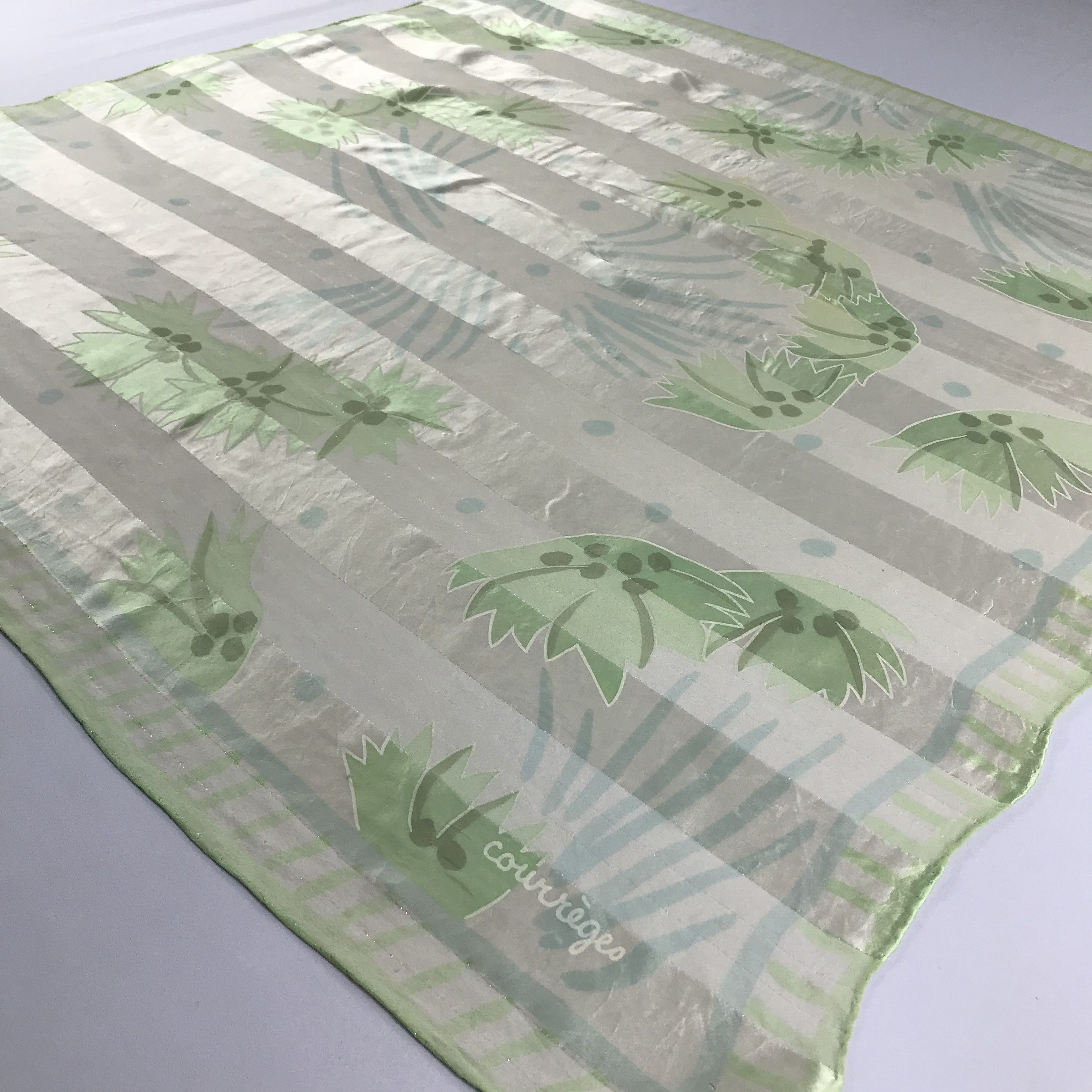 Courreges Vintage Courreges Silk Scarf Size ONE SIZE - 3 Thumbnail