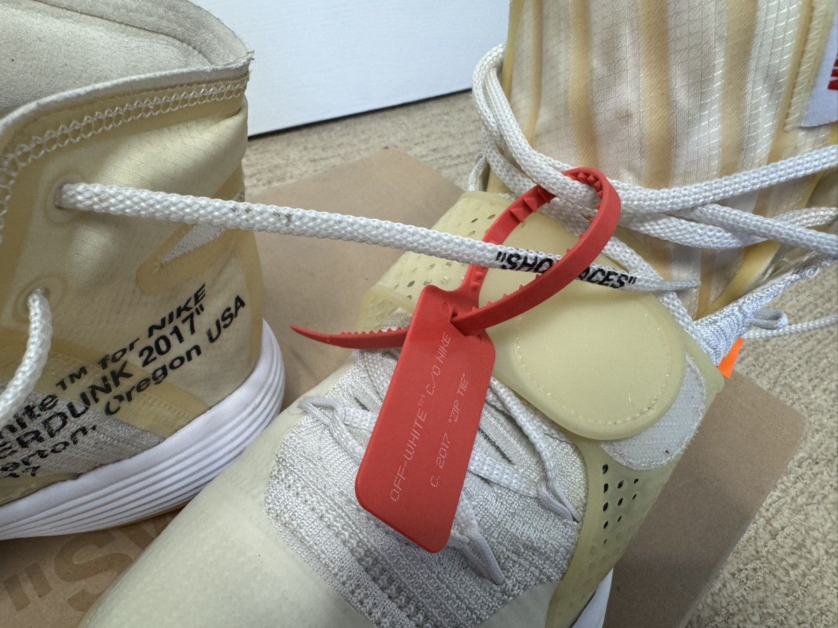 Off-White Nike React Hyperdunk 2017 Flyknit x Off White Size US 12 / EU 45 - 14 Thumbnail